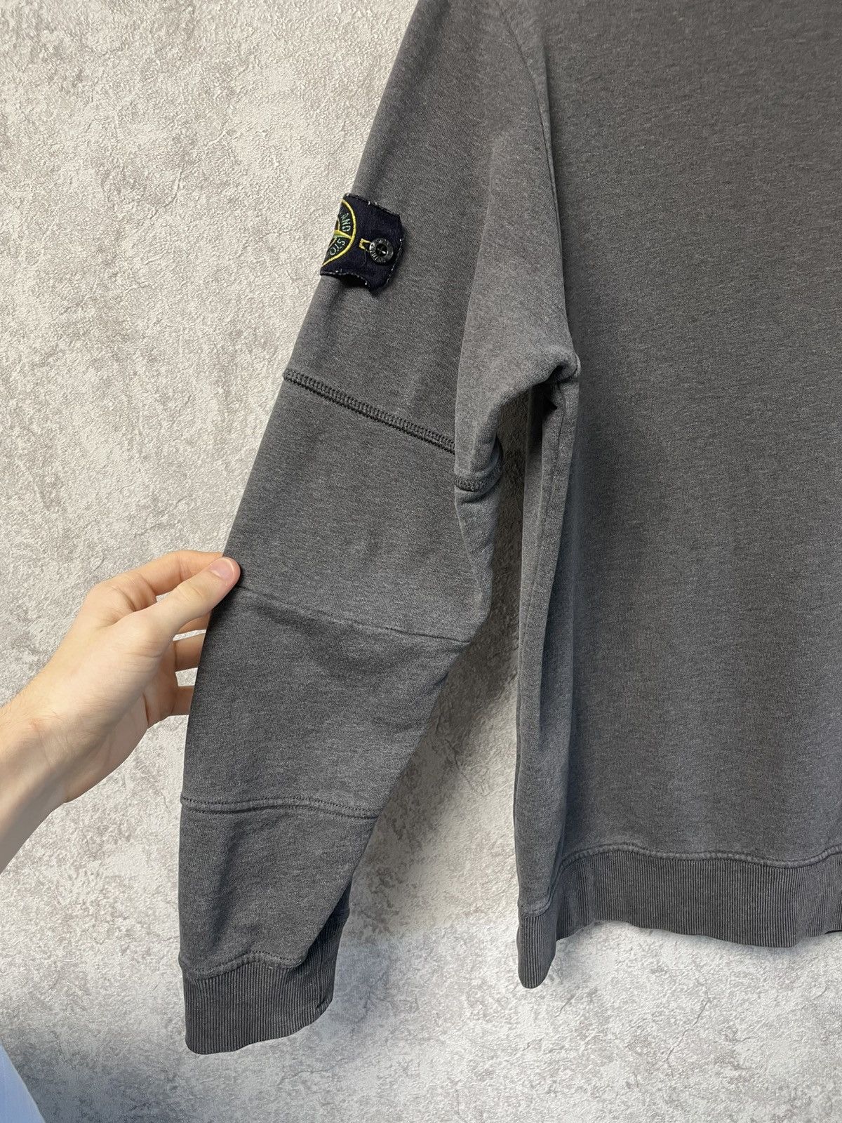 Stone Island Stone Island Big Embroidered Logo With Patch Sweatshirt Size US S / EU 44-46 / 1 - 22 Thumbnail