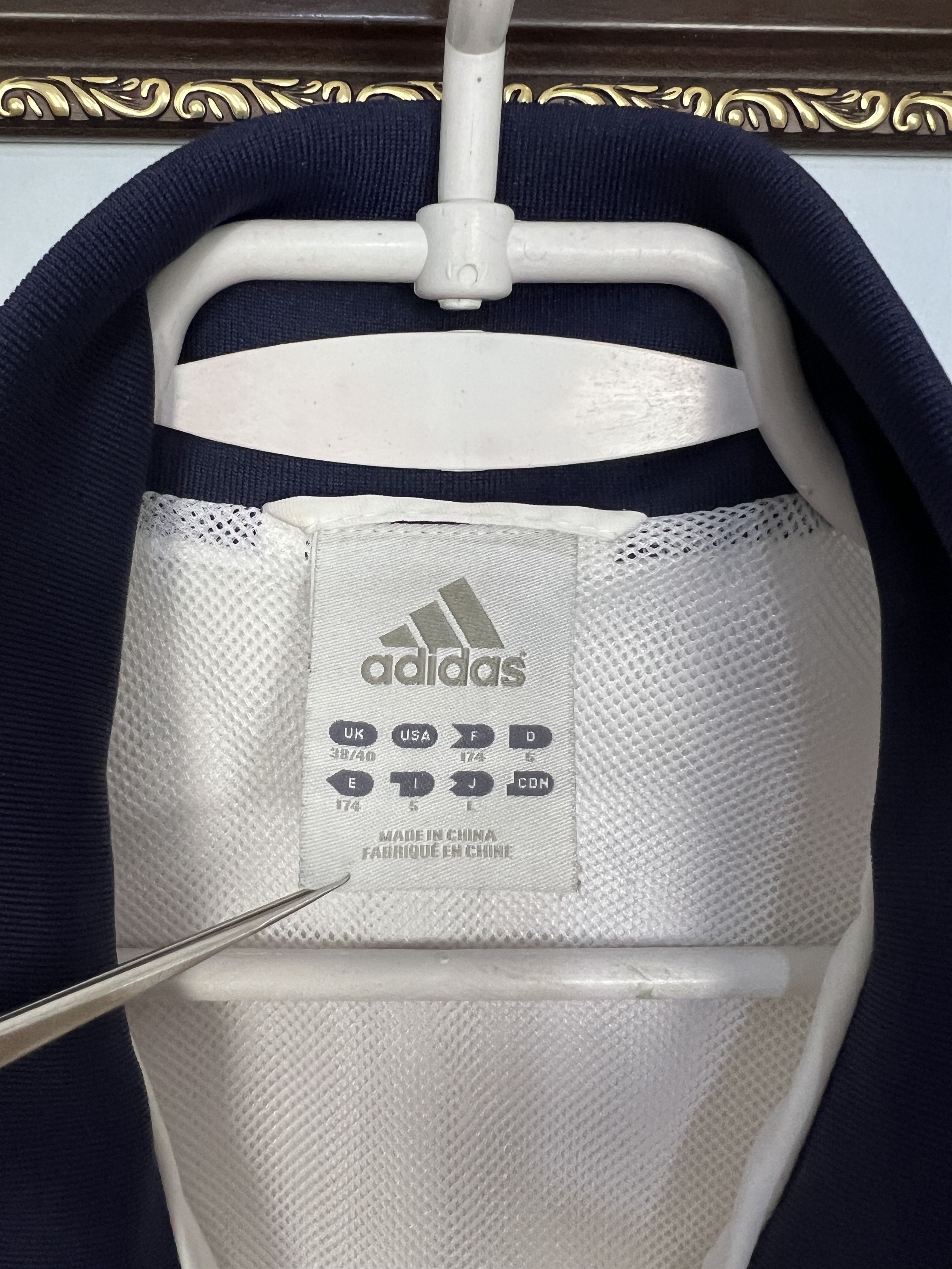 Adidas Vintage Adidas Real Madrid Football Jacket Soccer Track Top Size US M / EU 48-50 / 2 - 7 Thumbnail