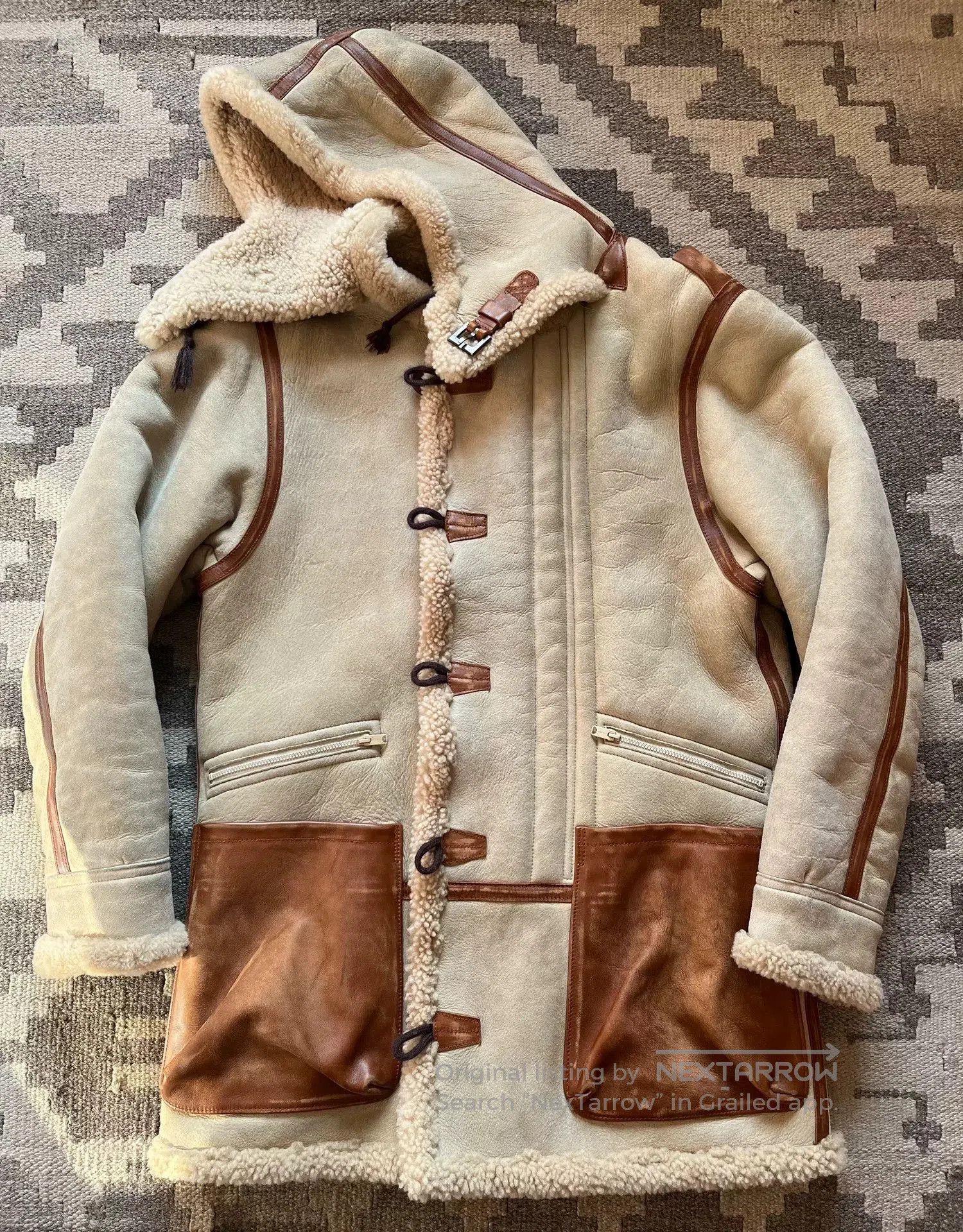 Yeezy Season 5 Shearling Pilot B7 Coat.