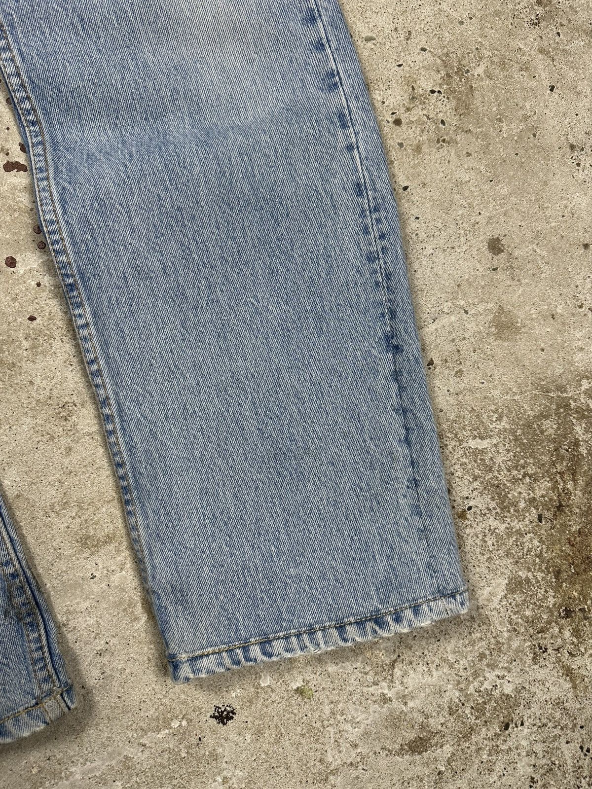 Levi's Vintage 1992 Levi’s 501 Blue Jeans Denim Pants 90s made usa Size US 30 / EU 46 - 4 Thumbnail
