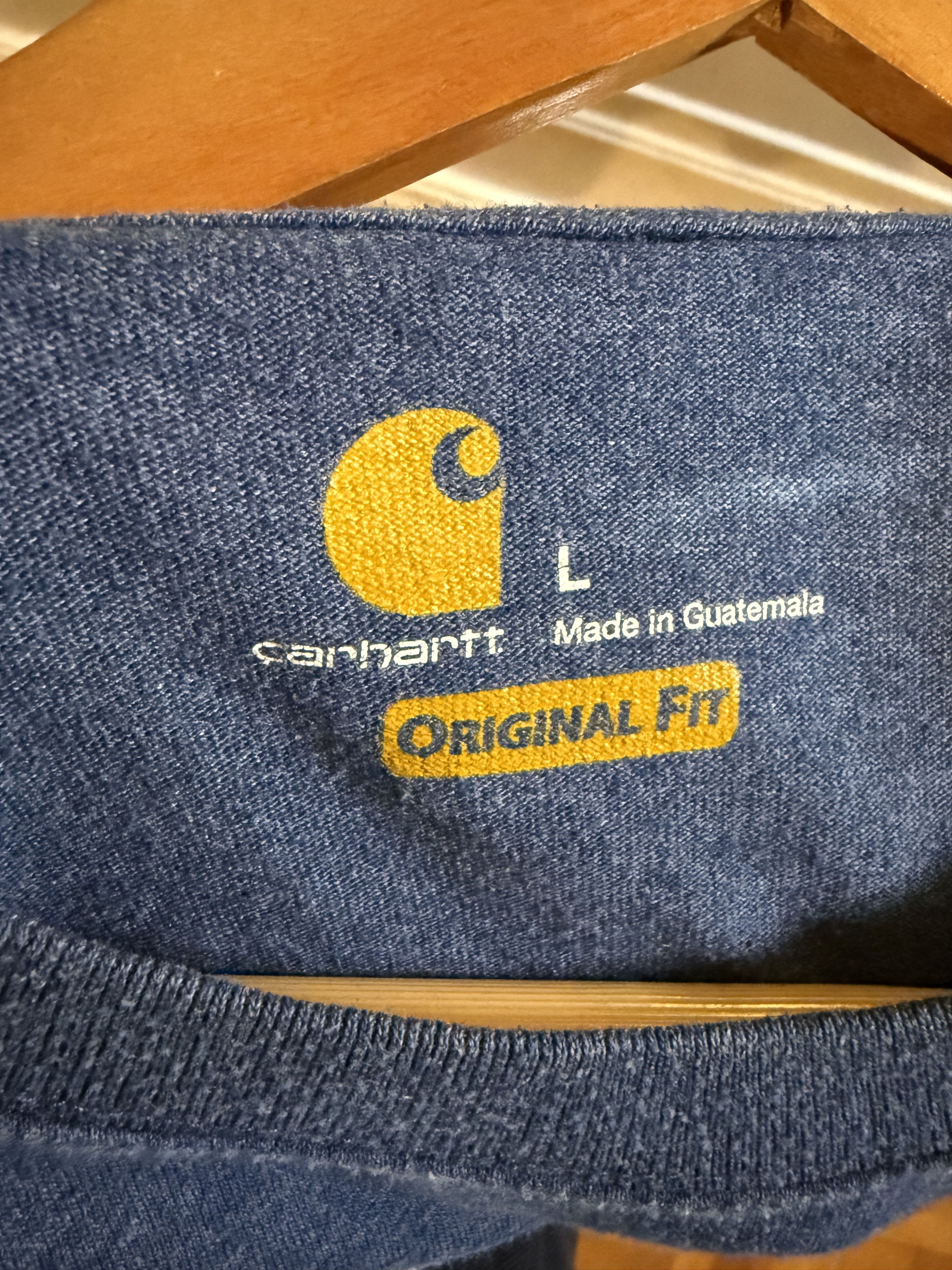 Carhartt Carhartt Blue Tee Size US L / EU 52-54 / 3 - 2 Thumbnail