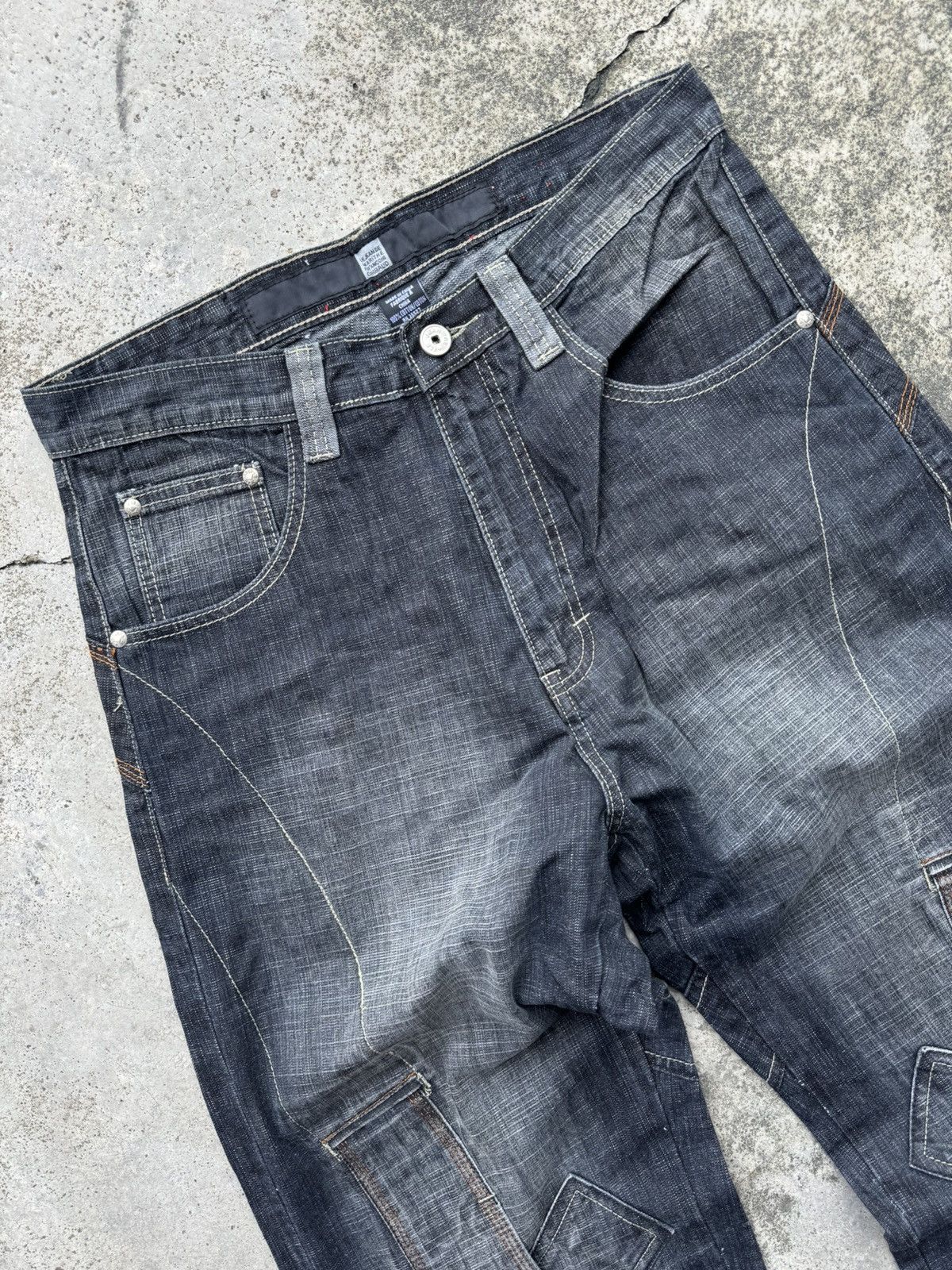 Ecko Unltd. × Marithe + Francois Girbaud Marithe Francois Girbaud X Ecko baggy jeans Size US 30 / EU 46 - 4 Thumbnail