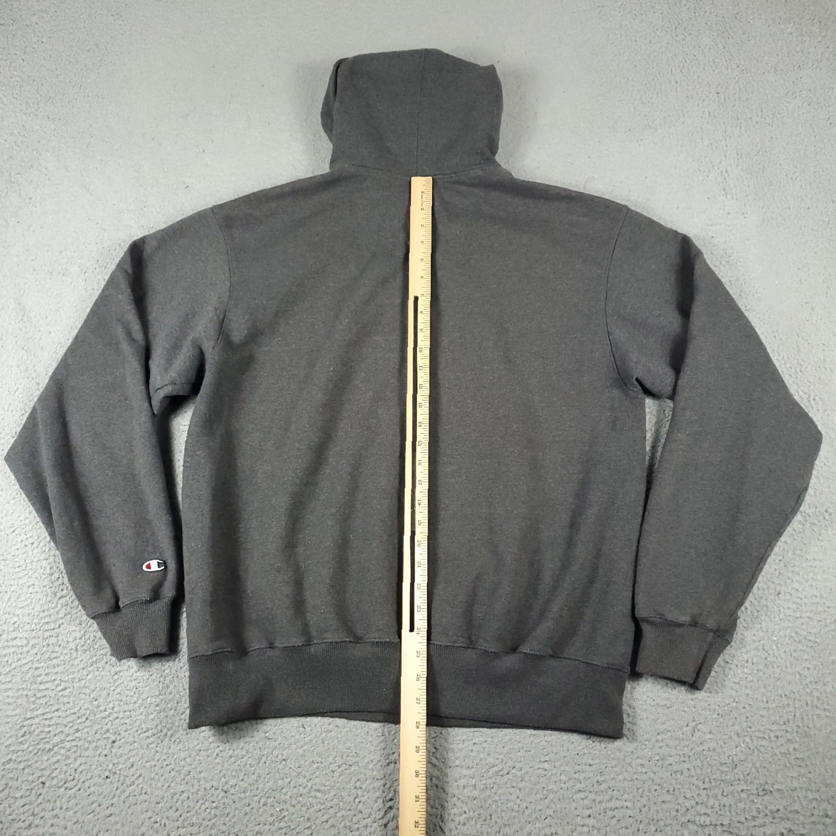 Champion VINTAGE Champion Men's Large Gray Pullover Hoodie Sweater Casual Sports Activewear Size US L / EU 52-54 / 3 - 5 Thumbnail