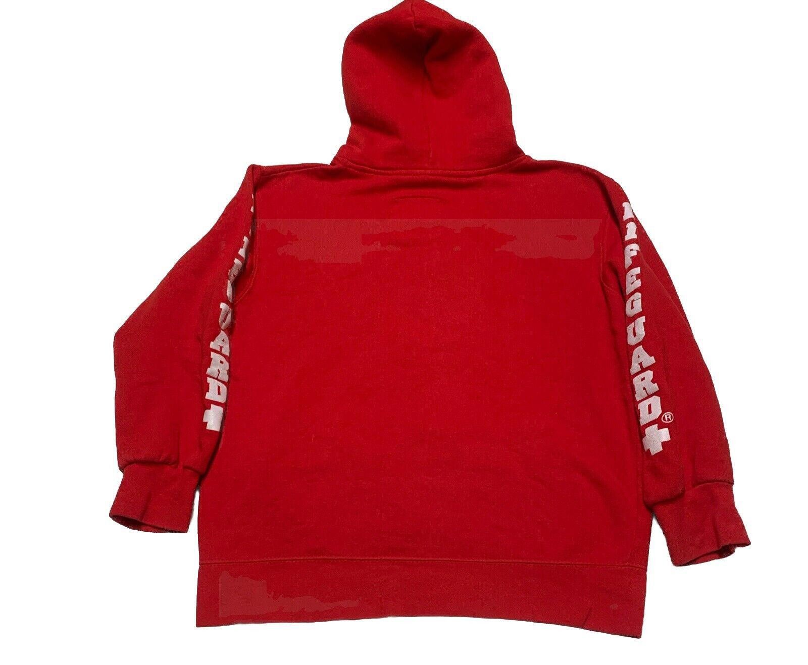 Other Lifeguard Hoodie Red Full Zip Lake George NY Unisex L Size US 34 / EU 50 - 9 Thumbnail