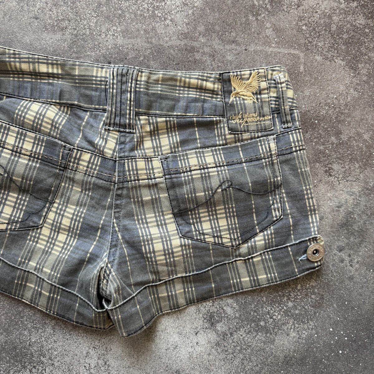 Hysteric Glamour River Island 2000’s Vintage Y2K Grunge Punk Mini Shorts Size 27" / US 4 / IT 40 - 8 Thumbnail