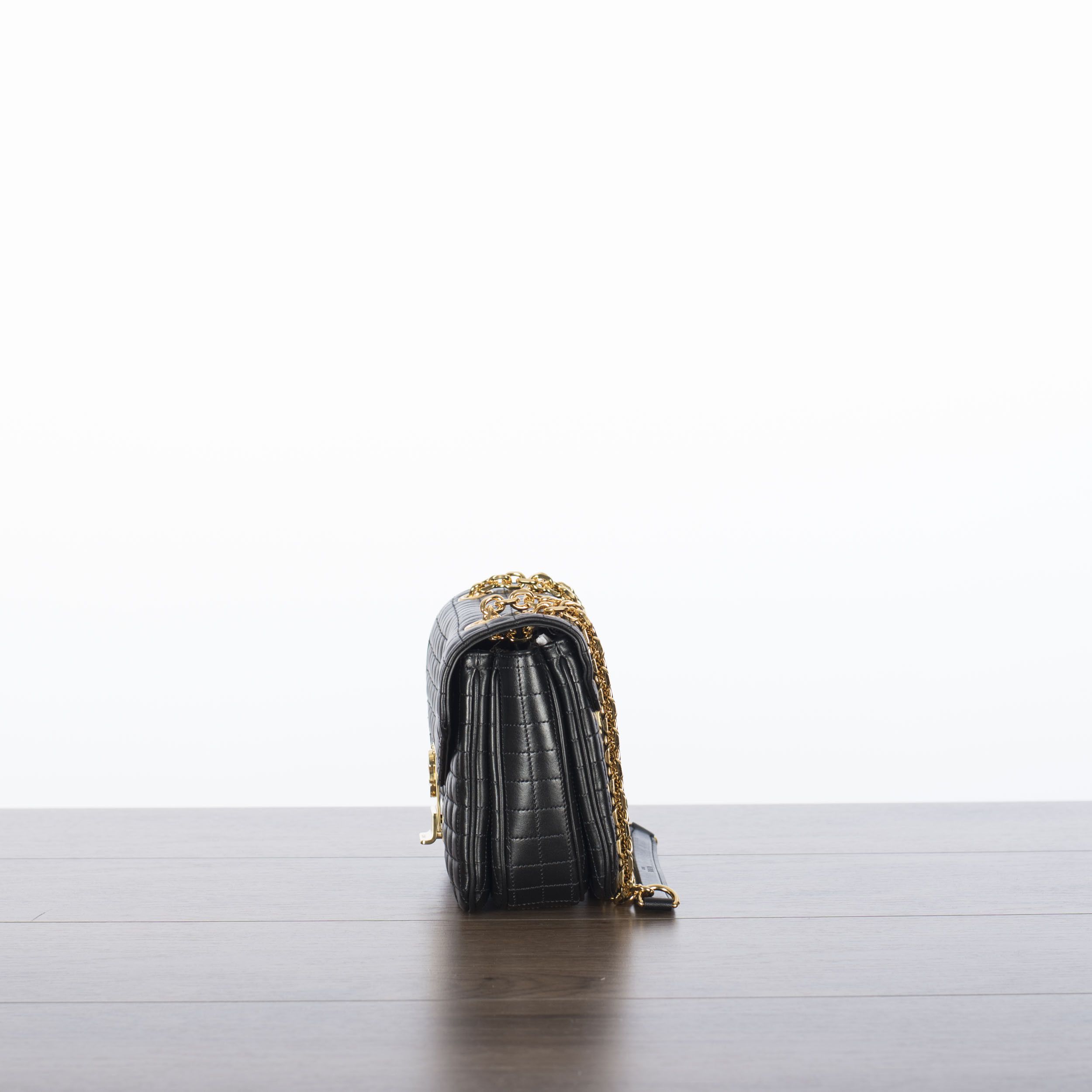 Celine Medium C Bag In Quilted Black Calfskin Size ONE SIZE - 7 Thumbnail