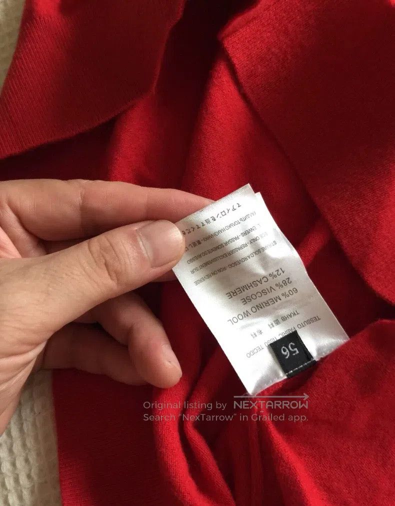 Hermes Hermes Wool and Cashmere Series Wool Sweater Size US XL / EU 56 / 4 - 4 Thumbnail