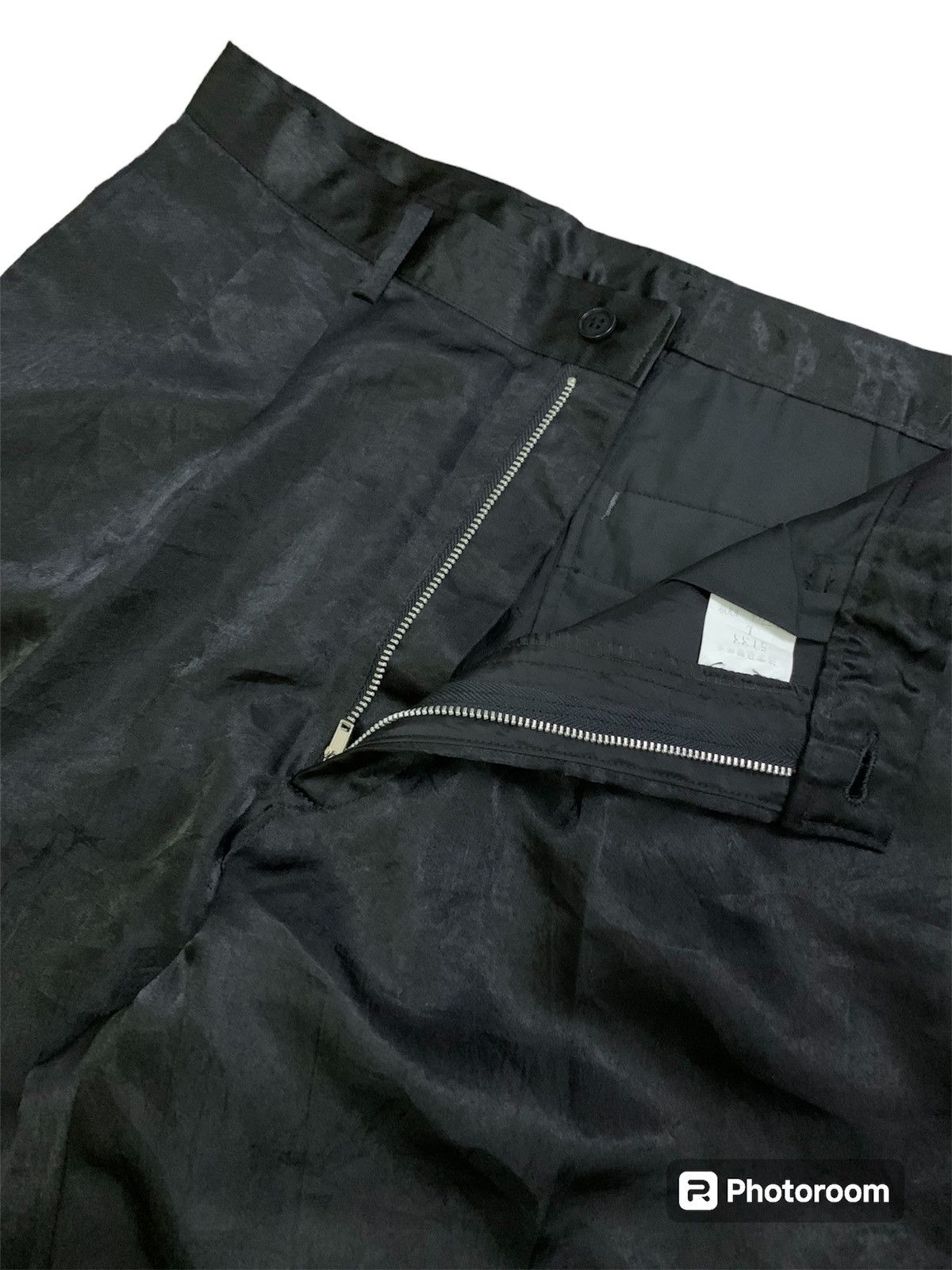 Yohji Yamamoto 💥Vintage Japanese Brand Slack Style Yohji Pant Size US 29 - 2 Thumbnail
