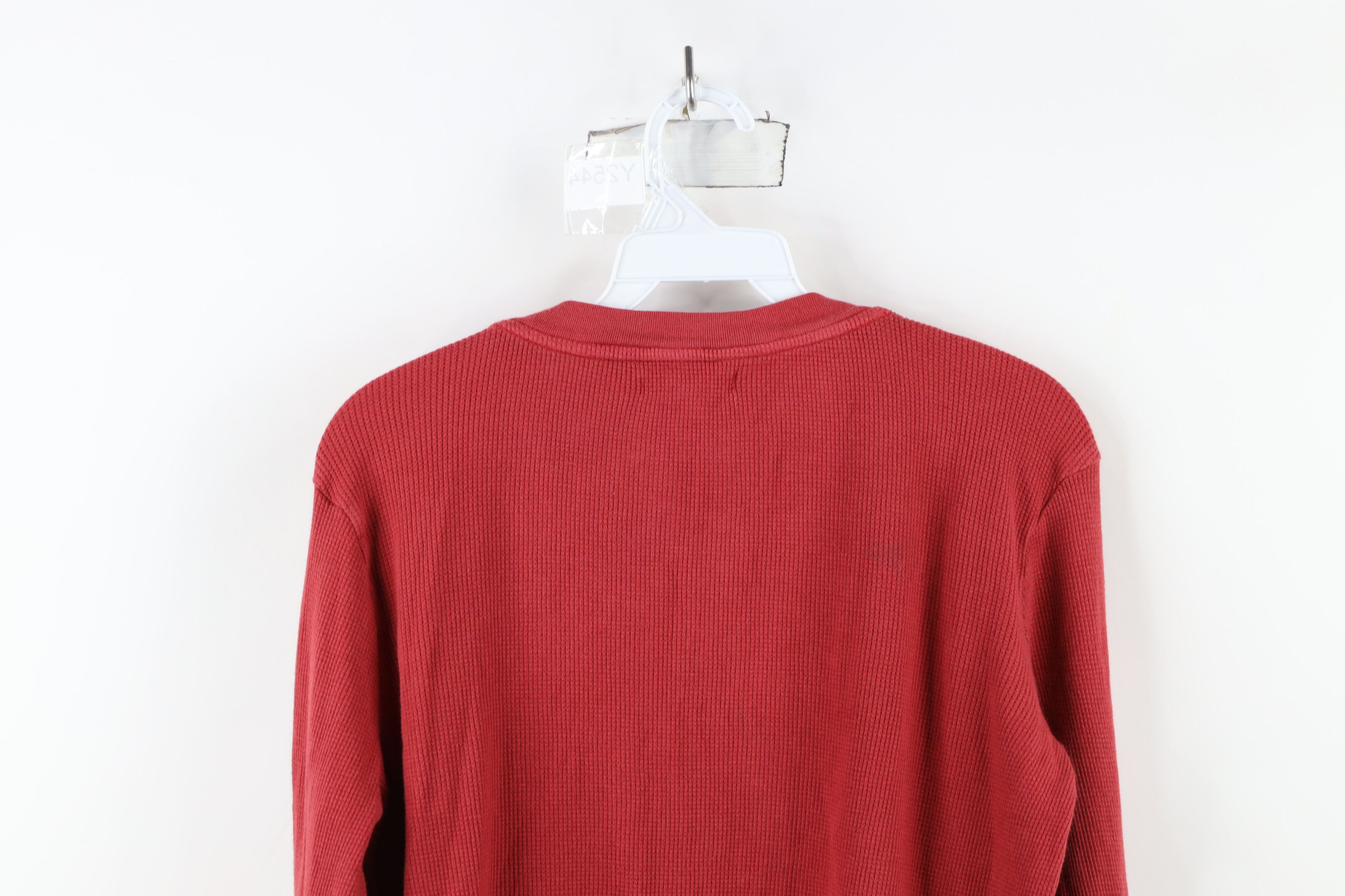 Madewell × Vintage Madewell Sleeve Thermal Waffle Knit Long Sleeve T-Shirt Size M / US 6-8 / IT 42-44 - 10 Thumbnail