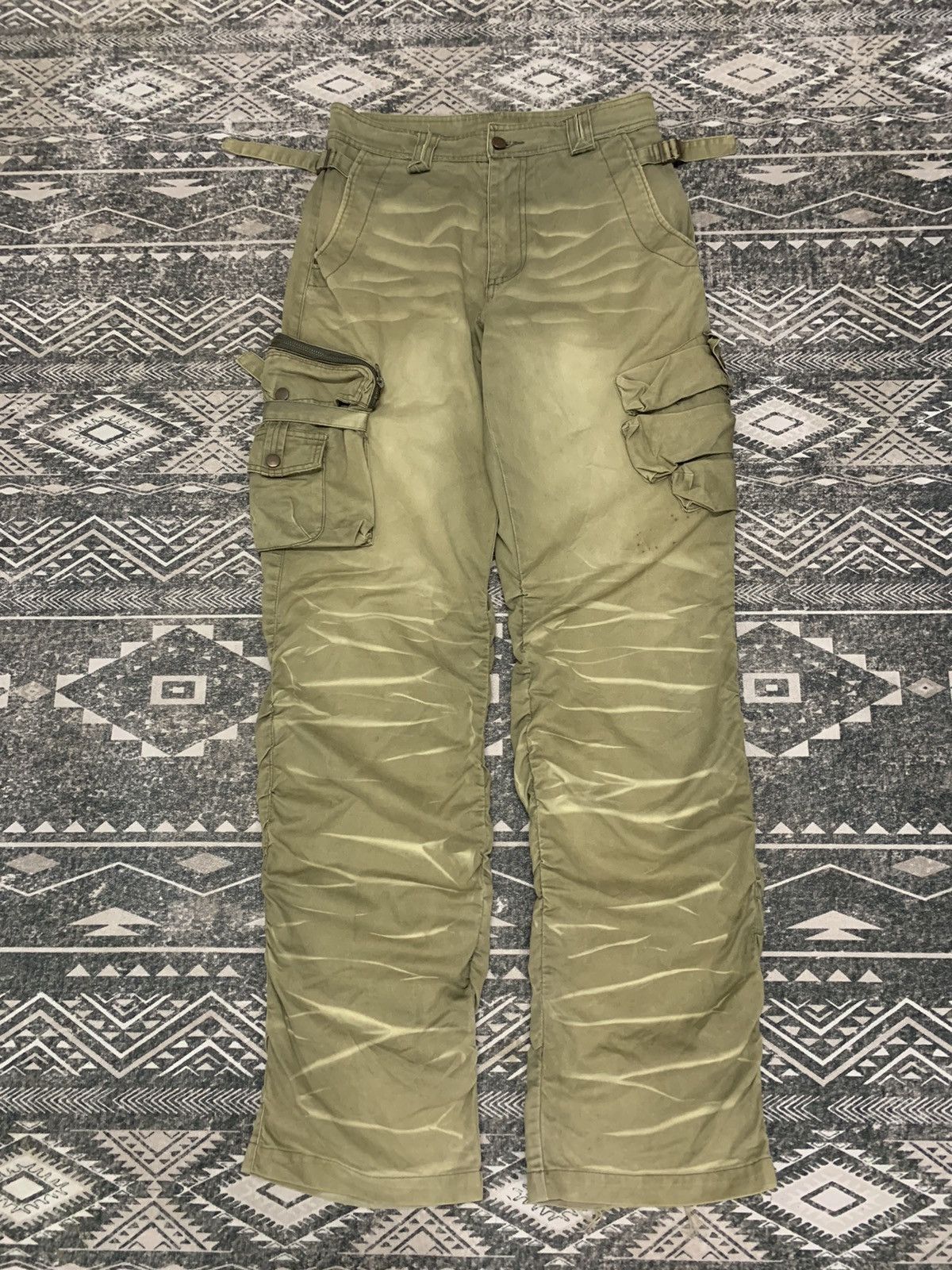 Japanese Brand 🔥VERY RARE🔥TWO PERSONS HOMME MULTIPOCKET PANT RARE PIECE Size US 30 / EU 46 - 12 Thumbnail