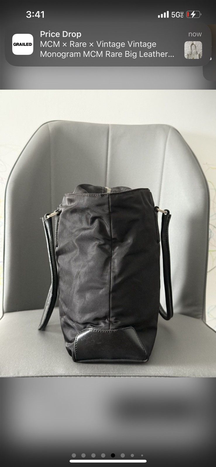 Prada Black Prada luggage bag Size ONE SIZE - 6 Thumbnail