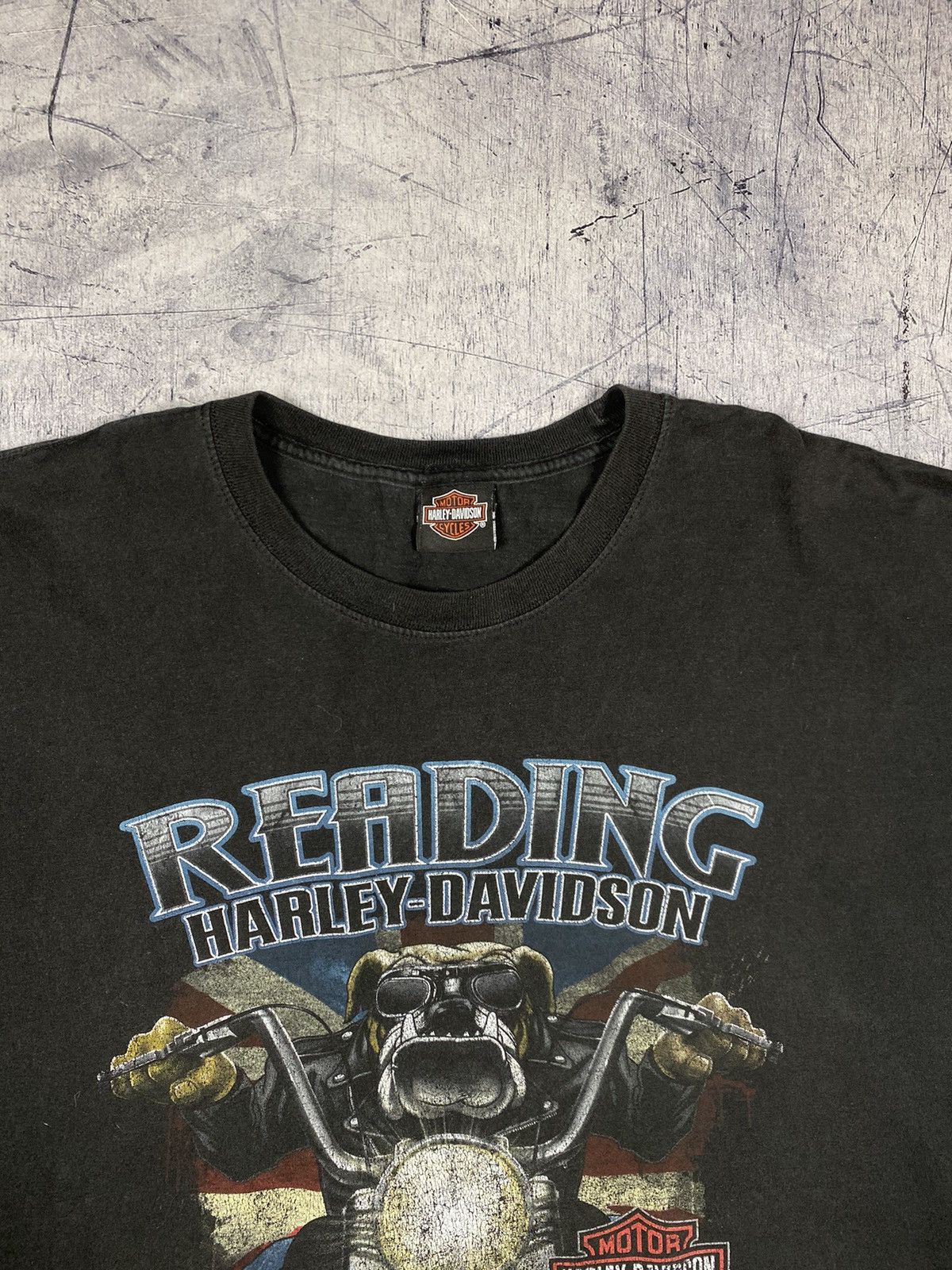 Harley Davidson × Vintage Vintage Harley Davidson 2010 Biker Tee T Shirt Size US XXL / EU 58 / 5 - 5 Thumbnail