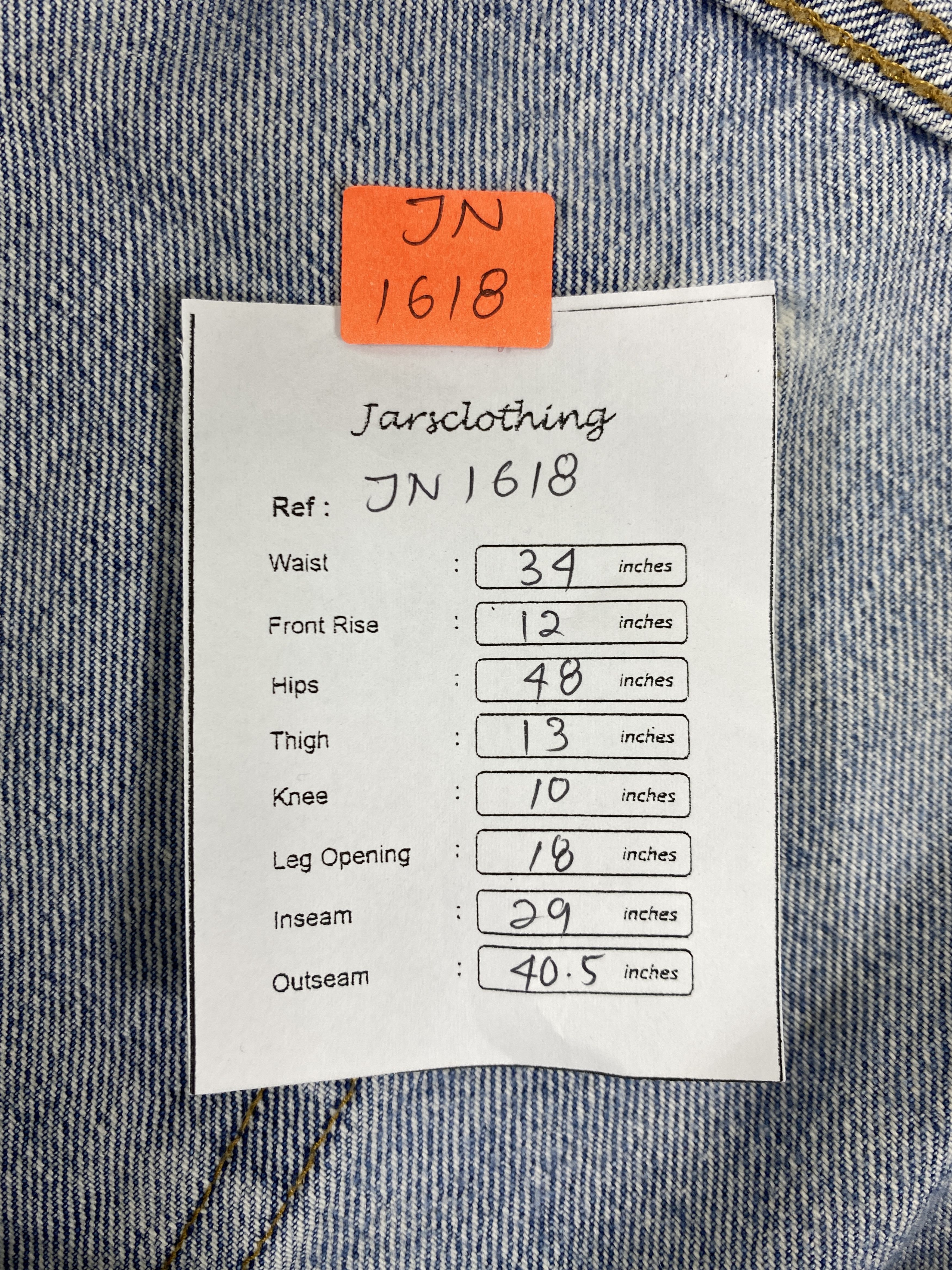 Japanese Brand Blue Vintage Levi's 501 Jeans 34x29 Denim -JN1618 Size US 34 / EU 50 - 8 Thumbnail