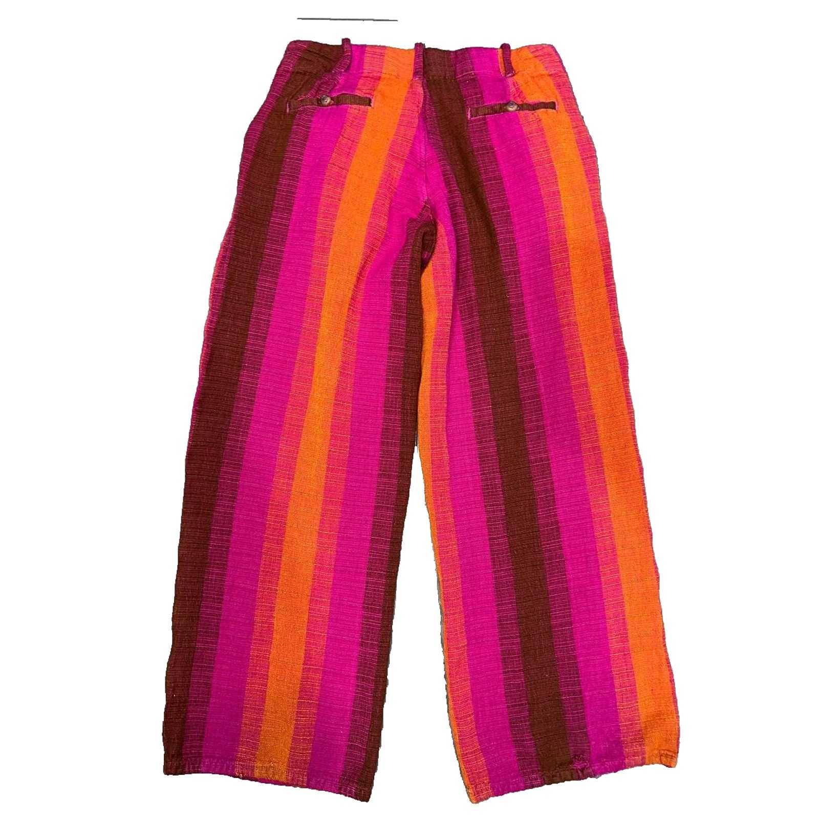 & Other Stories Urban Martina Y2K Pants Multicolored Wide Leg 0 A003169 Size 24" / US 00 / IT 34 - 10 Thumbnail