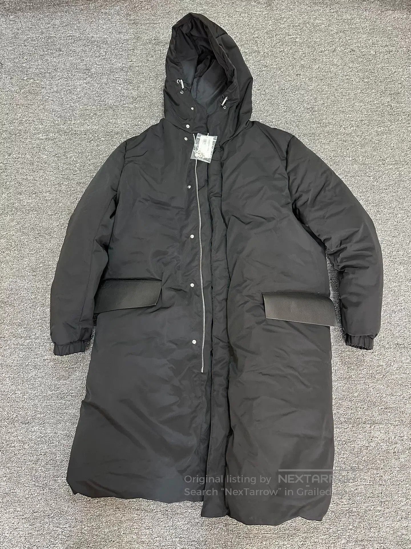 1017 ALYX 9SM alyx long down jacket with leather accents. Size US XL / EU 56 / 4 - 3 Thumbnail