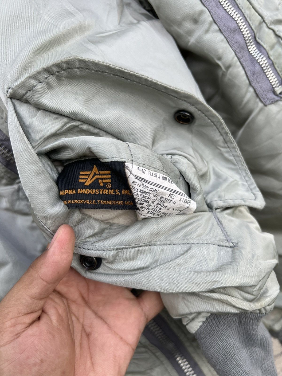 Alpha Industries Alpha Industries MA-1 Bomber Jacket Size US XL / EU 56 / 4 - 12 Thumbnail