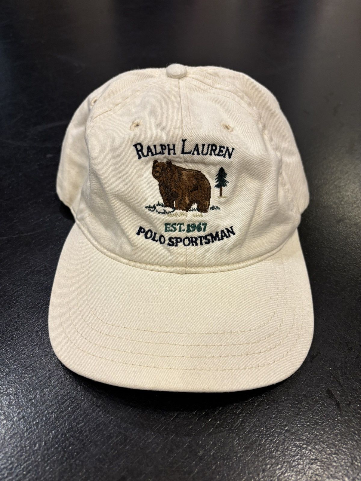 Polo Ralph Lauren Polo Ralph Lauren Sportsman Hat - White Size ONE SIZE - 1 Thumbnail