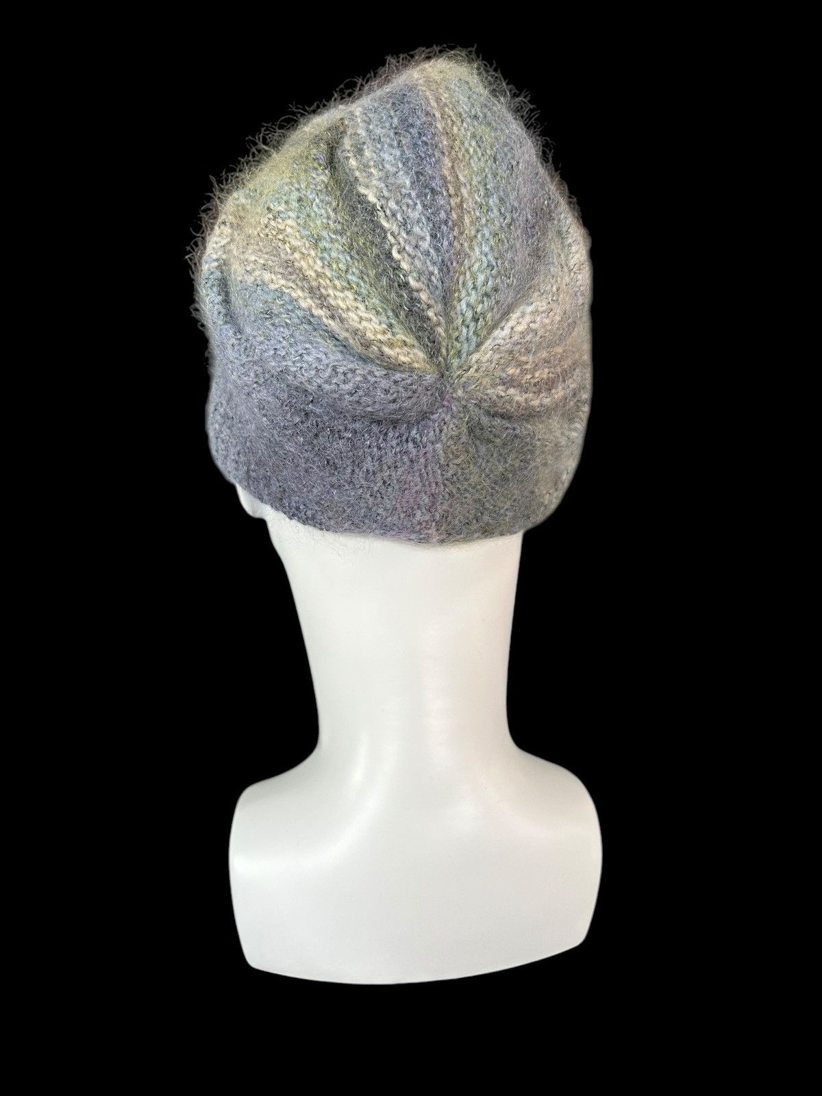 Kapital × Vintage Crochet Knitted Handmade hairy Rare Beanie Hats ☠️☠️ Size ONE SIZE - 3 Thumbnail