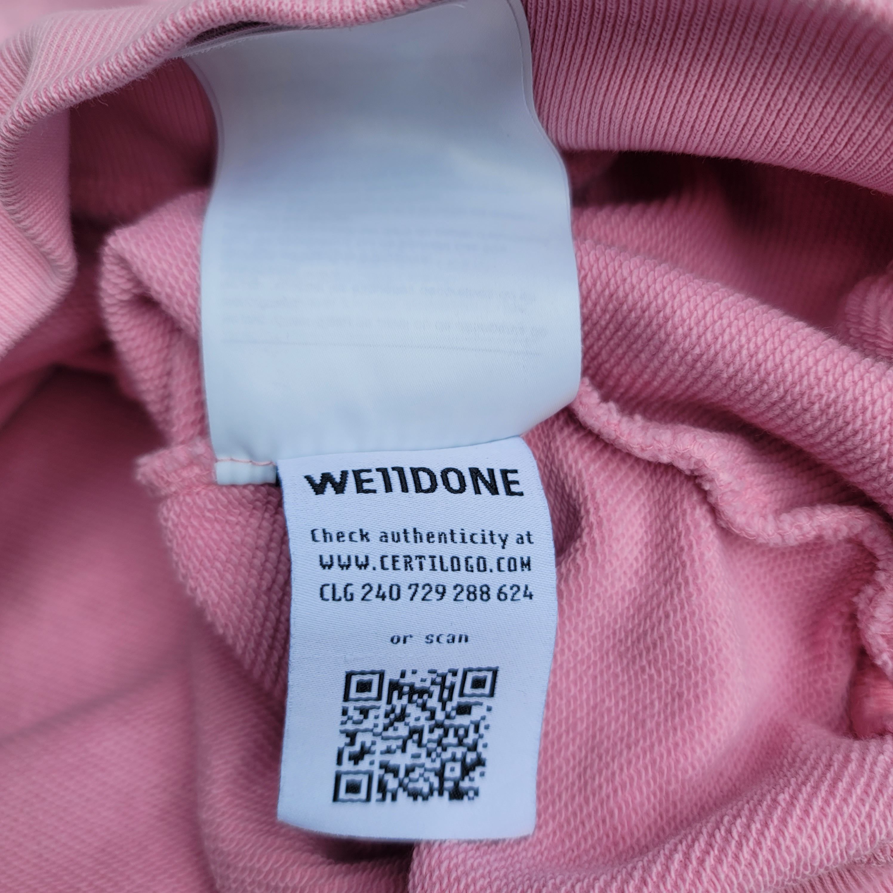 WE11DONE We11done teddy bear hoodie sweatshirt Size US S / EU 44-46 / 1 - 3 Thumbnail