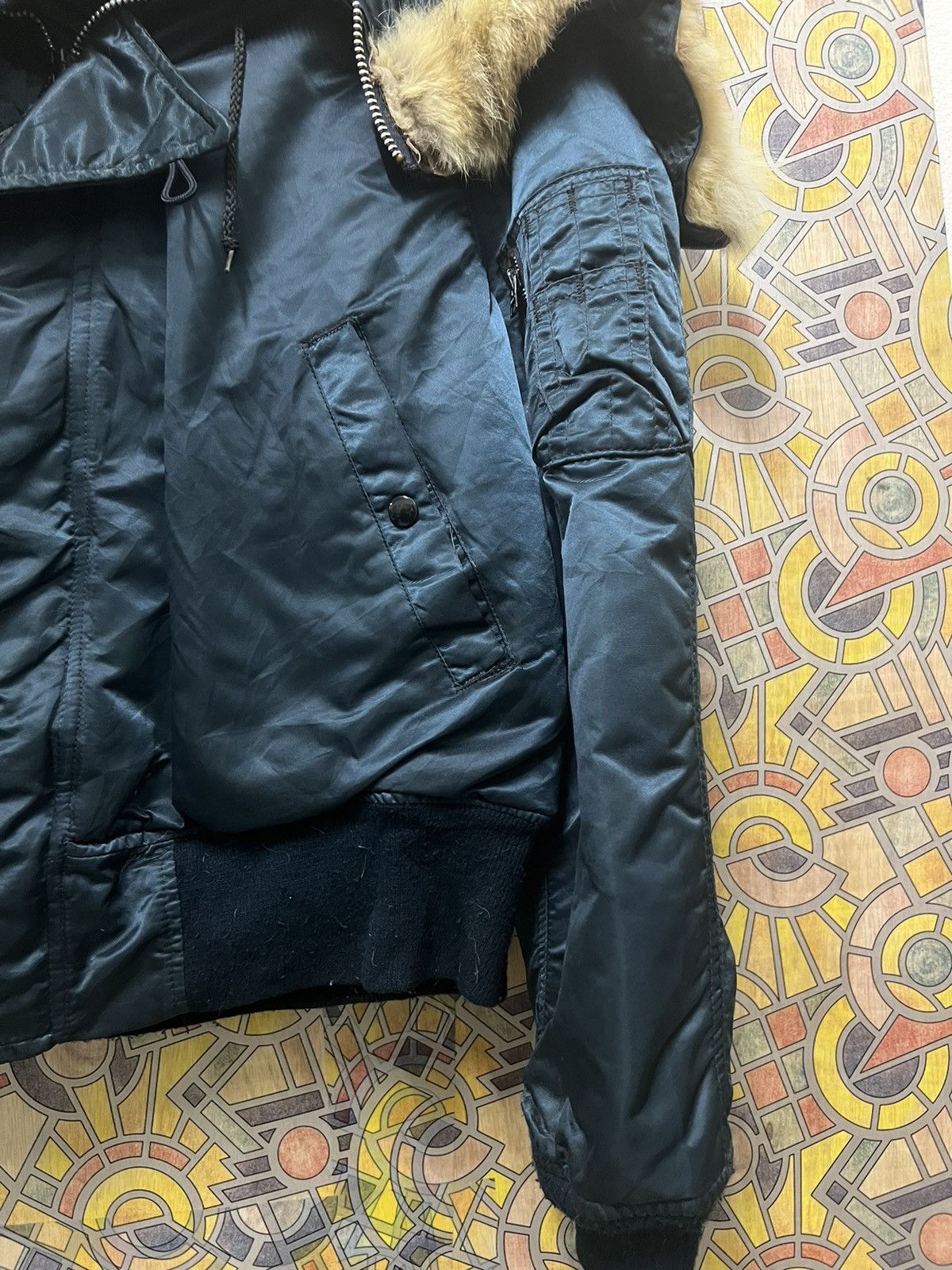 Other Military jacket/L/Nylon/Solid color/AAF/901-22-L. (GJ35) Size US L / EU 52-54 / 3 - 7 Thumbnail