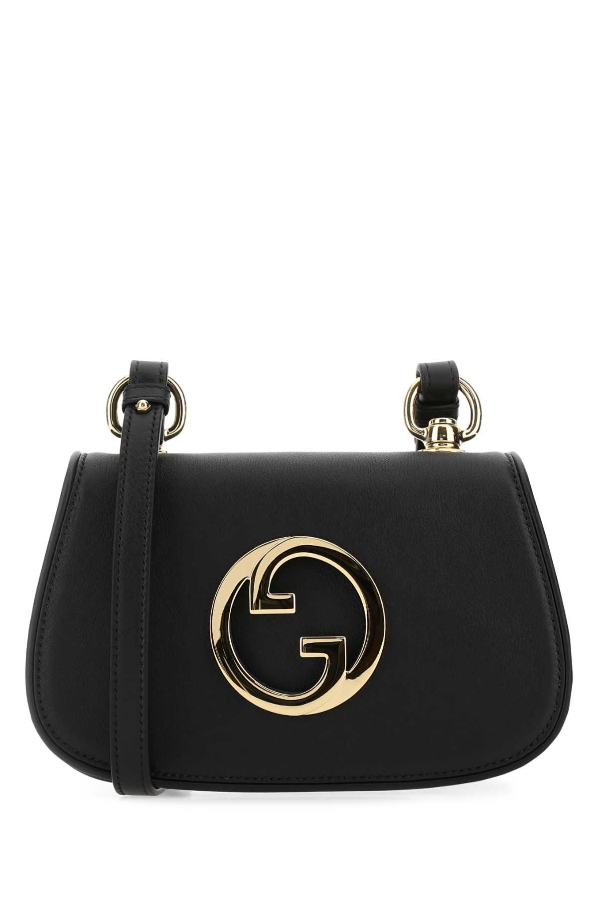 Gucci Black Leather Gucci Blondie Crossbody Bag Size ONE SIZE - 1 Thumbnail