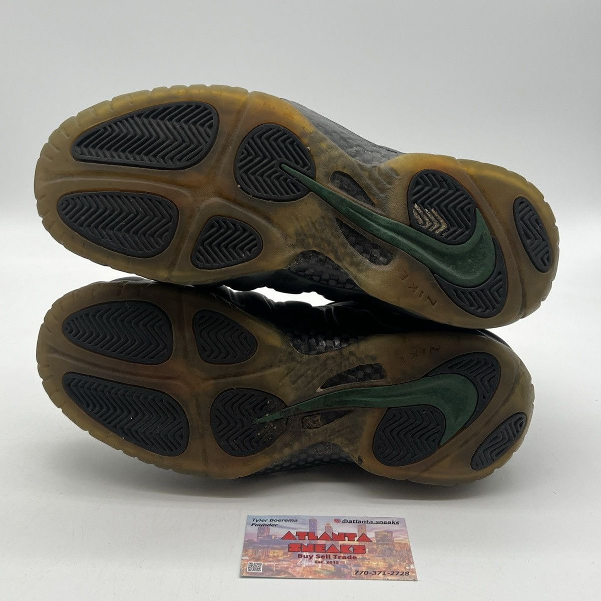Nike Air Foamposite pro pine green Size US 9.5 / EU 42-43 - 7 Thumbnail