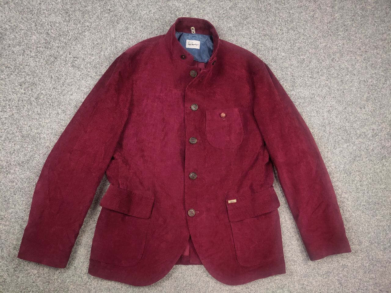 Other Luis Trenker Design Pontoglio Corduroy Button Blazer Jacket Size US L / EU 52-54 / 3 - 4 Thumbnail