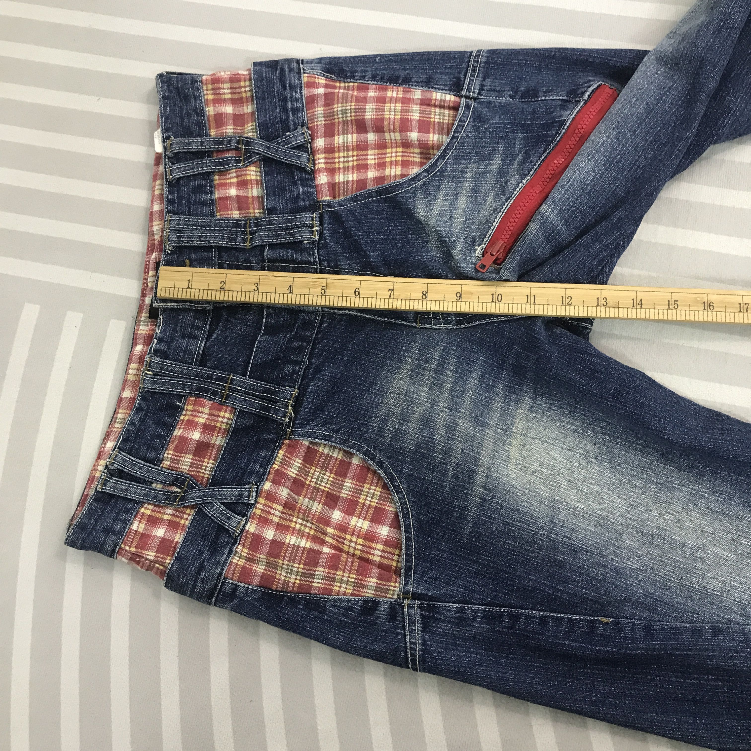 Japanese Brand Vintage Conto. Japan Double Wasit Denim Pants Size US 30 / EU 46 - 8 Thumbnail