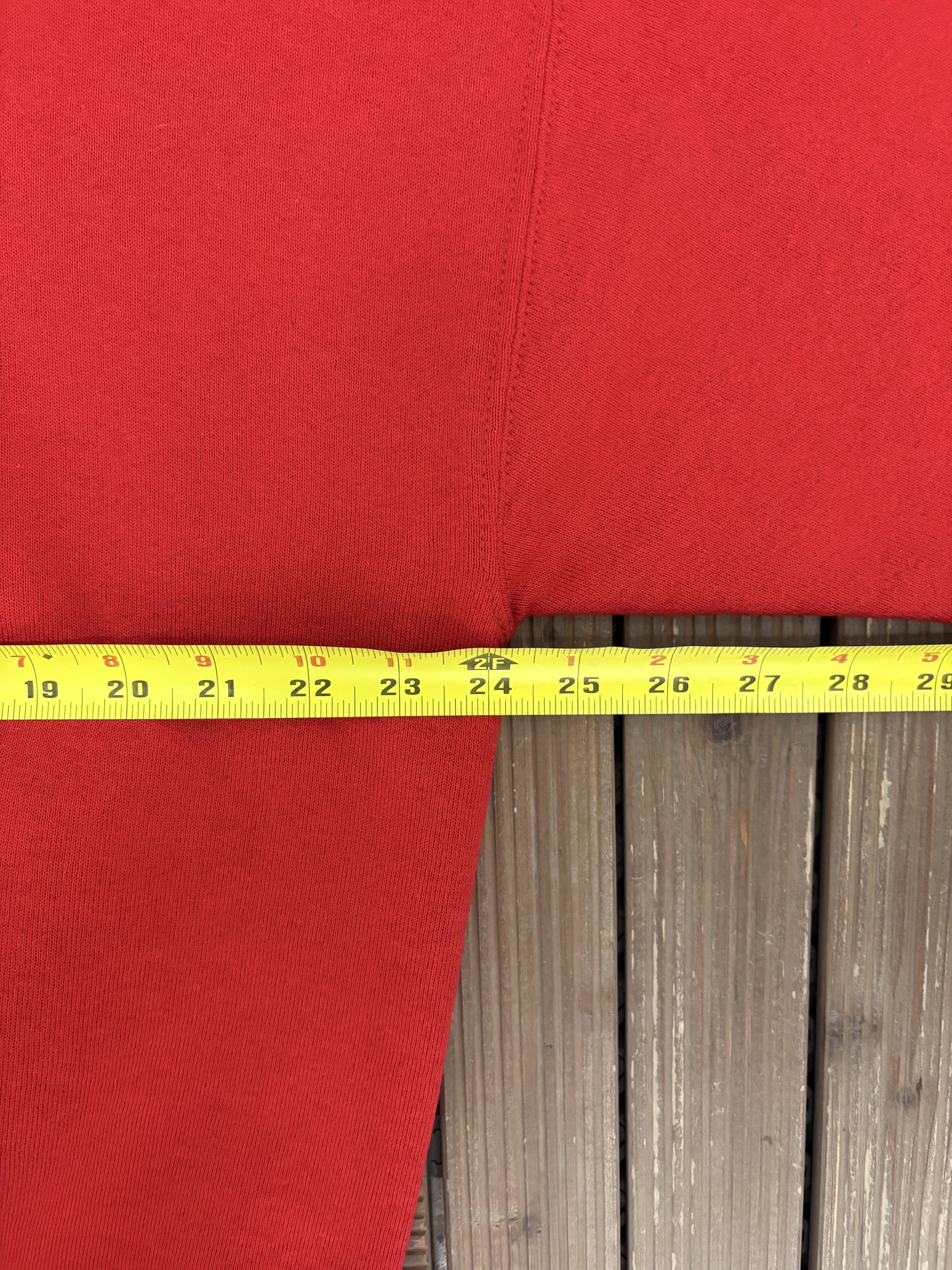Vintage Nike Sports Gear Stitched Vintage Red Crewneck Sweater Size US XL / EU 56 / 4 - 7 Thumbnail