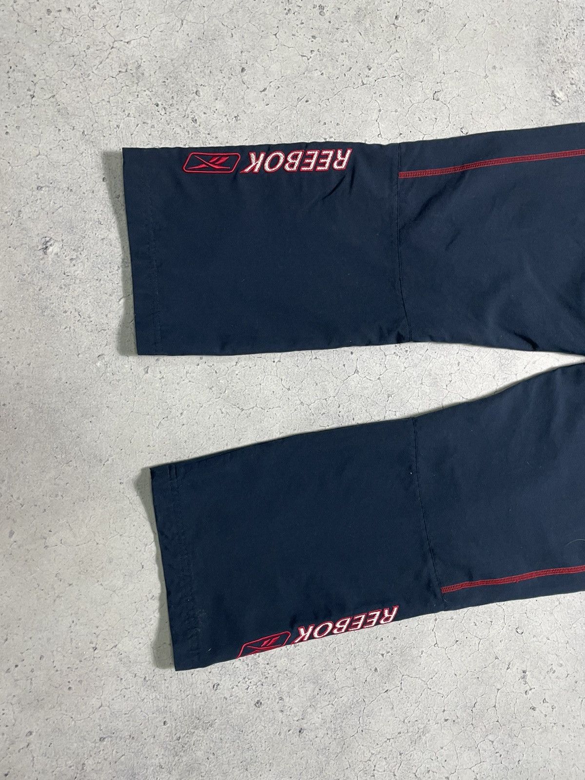 Reebok × Vintage Reebok Big Logo Vintage Nylon Pants Y2K Baggy Size US 34 / EU 50 - 11 Thumbnail