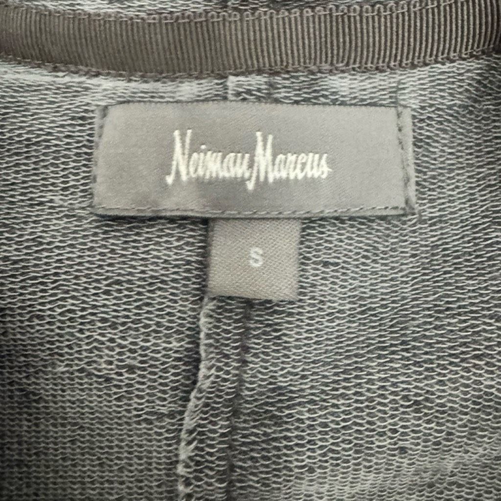 Neiman Marcus Neiman Marcus Gray Hooded Poncho Cardigan S Size S / US 4 / IT 40 - 4 Thumbnail