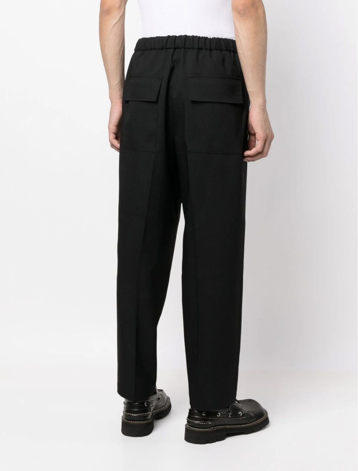 Jil Sander Jil Sander Sharp Wool Gabardine Trousers Size 46 Size US 30 / EU 46 - 4 Thumbnail