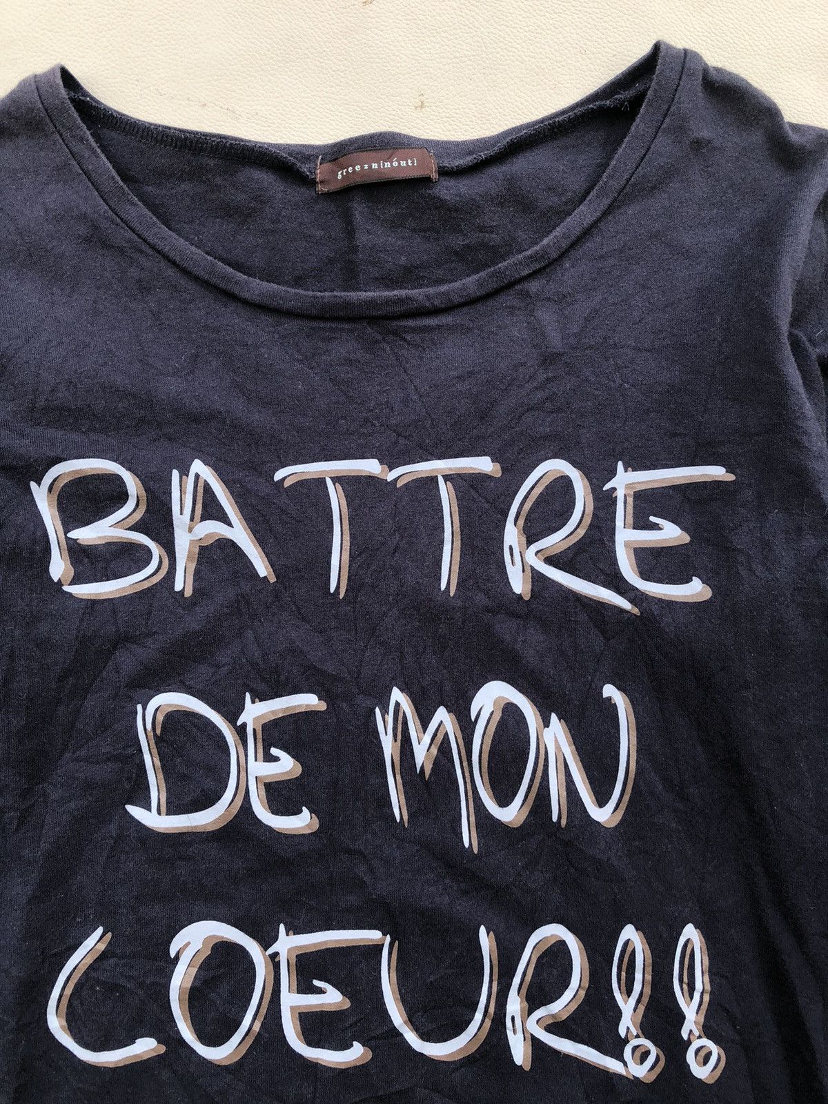 Hysteric Glamour Battre De Mon Coeur LongSleeve Rock Punk Style Size US M / EU 48-50 / 2 - 4 Thumbnail