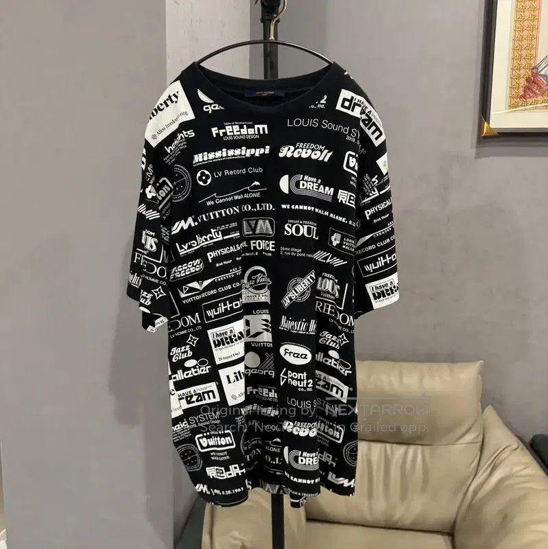 Louis Vuitton Louis Vuitton Black Cotton T. Size XL / US 12-14 / IT 48-50 - 1 Thumbnail