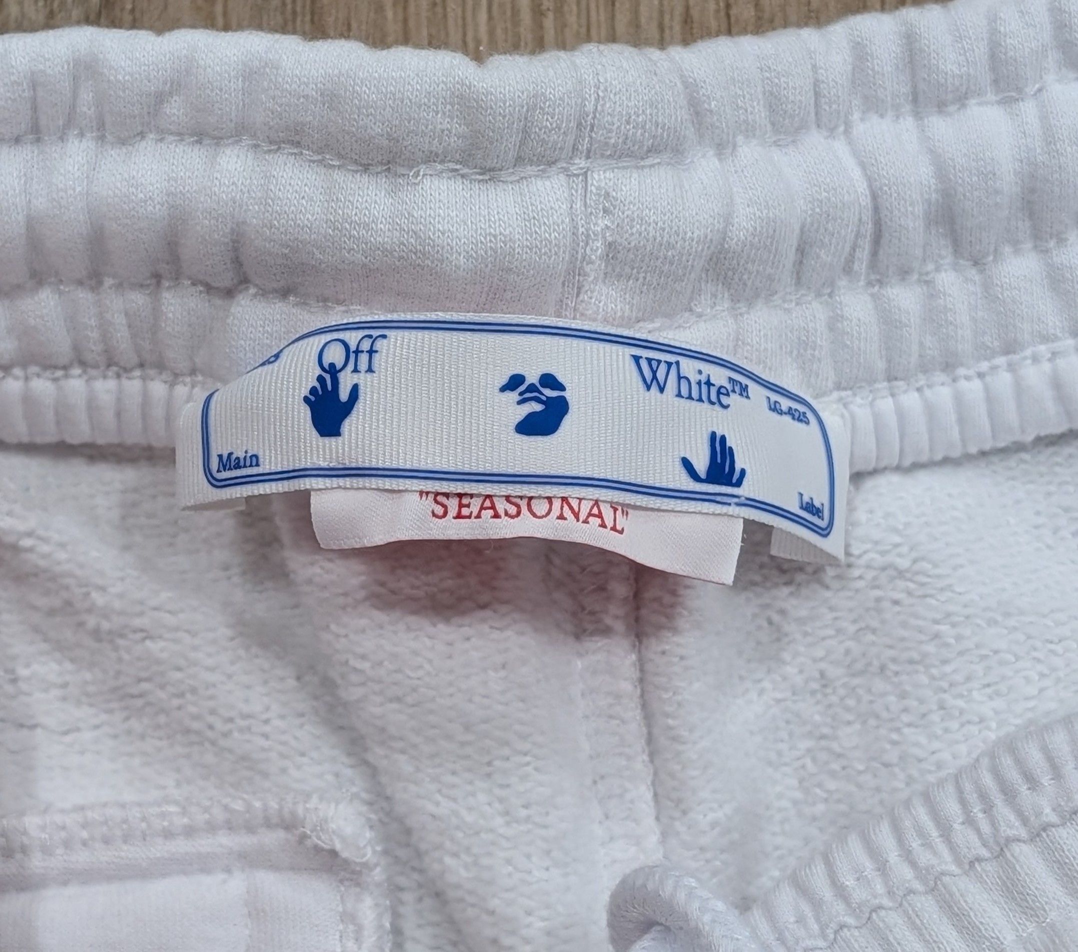 Off-White Off-White "Carvaggio Lute" Slim Jogger Pants White Large Size US 34 / EU 50 - 7 Thumbnail