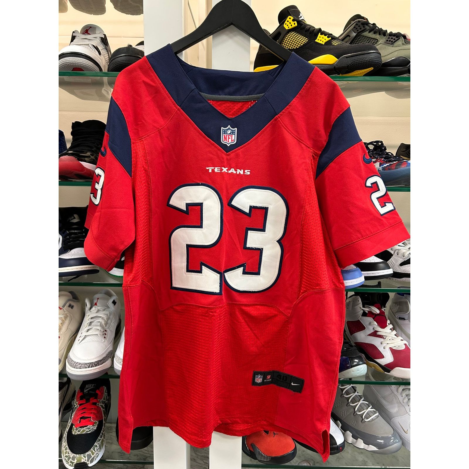 NFL Houston Texans Arian Foster 23 red alternate jersey size M Size US M / EU 48-50 / 2 - 1 Thumbnail