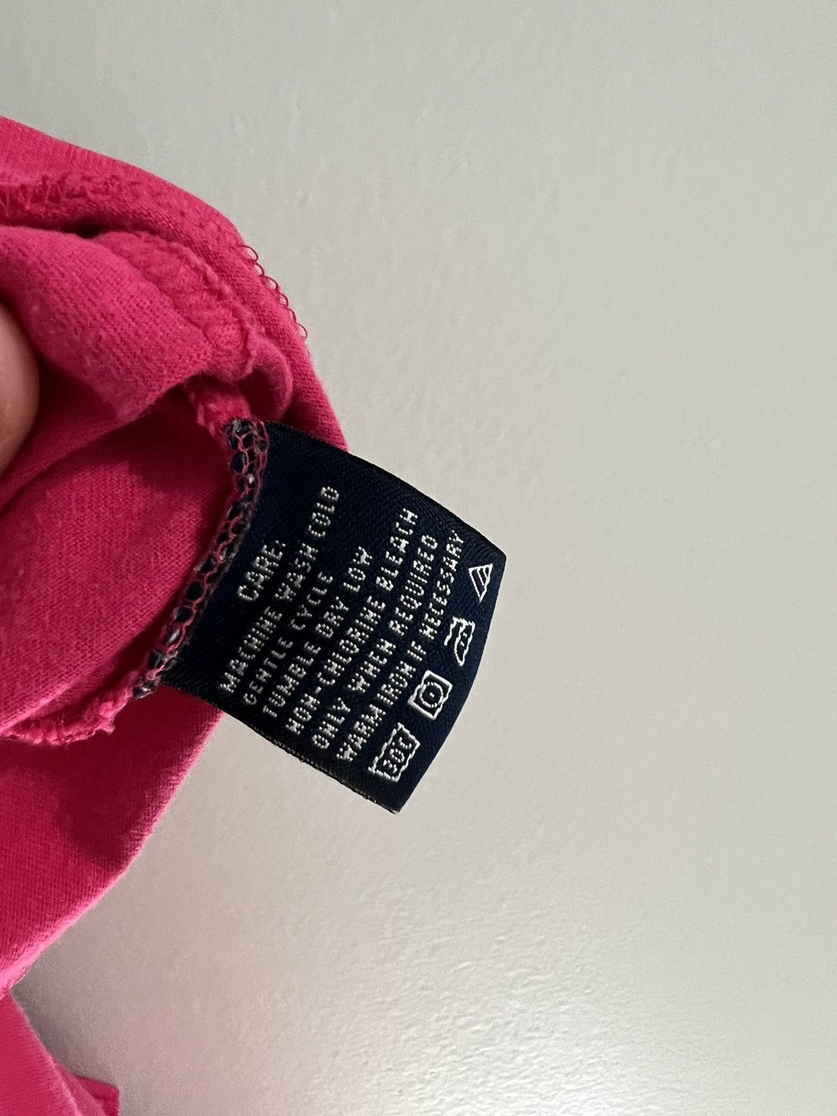 Polo Ralph Lauren Ralph Lauren Sport Shirt Pink V-Neck 100% Cotton Green Y2K Size L / US 10 / IT 46 - 5 Thumbnail