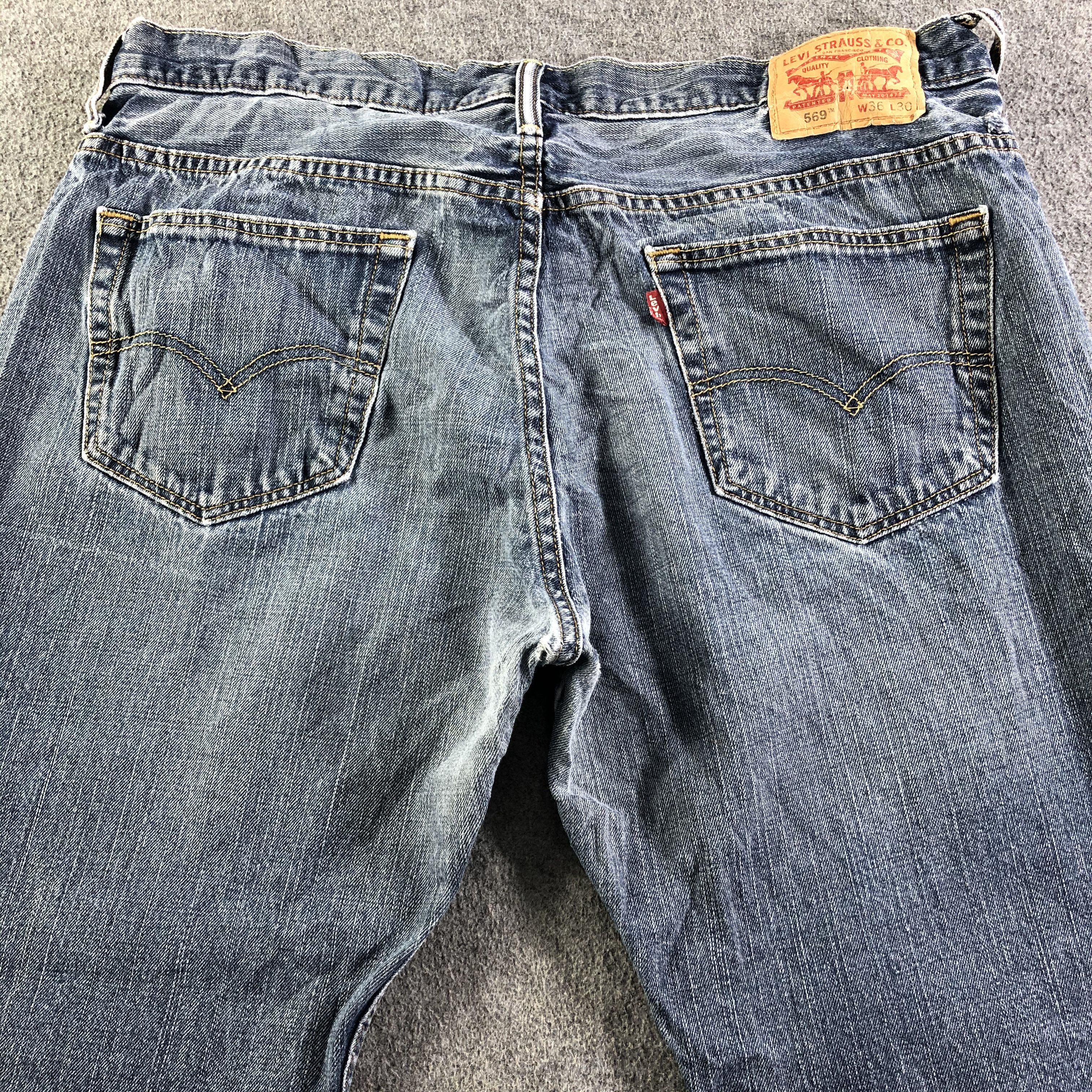 Levi's Vintage Levis 569 Jeans-J4206 Size US 37 - 4 Thumbnail