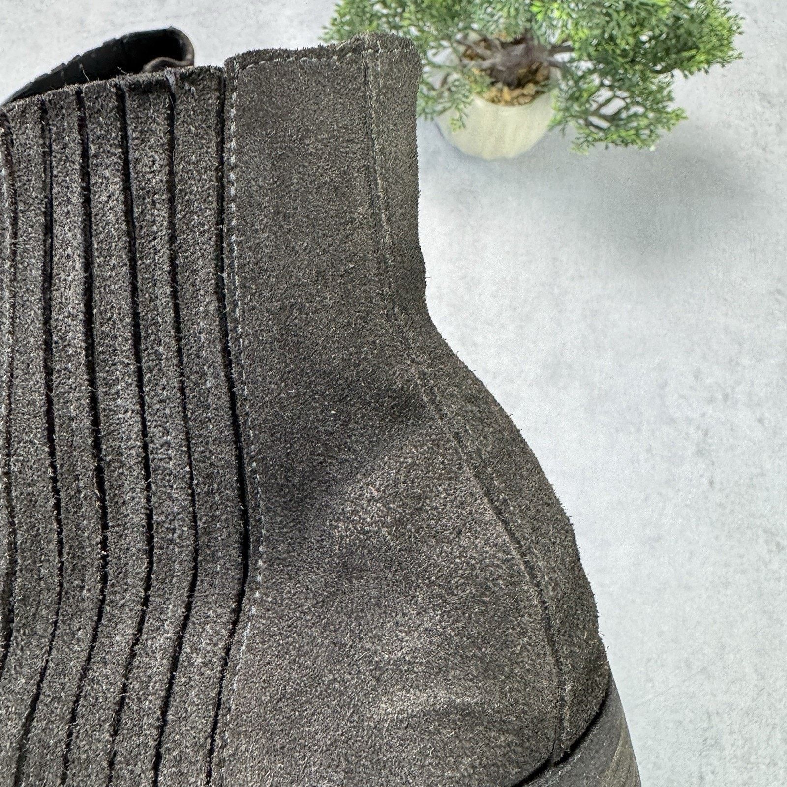 Allsaints Vintage Allsaints Men Suede Chelsea Size 42 US8.5 Grey Size US 8.5 / EU 41-42 - 12 Thumbnail