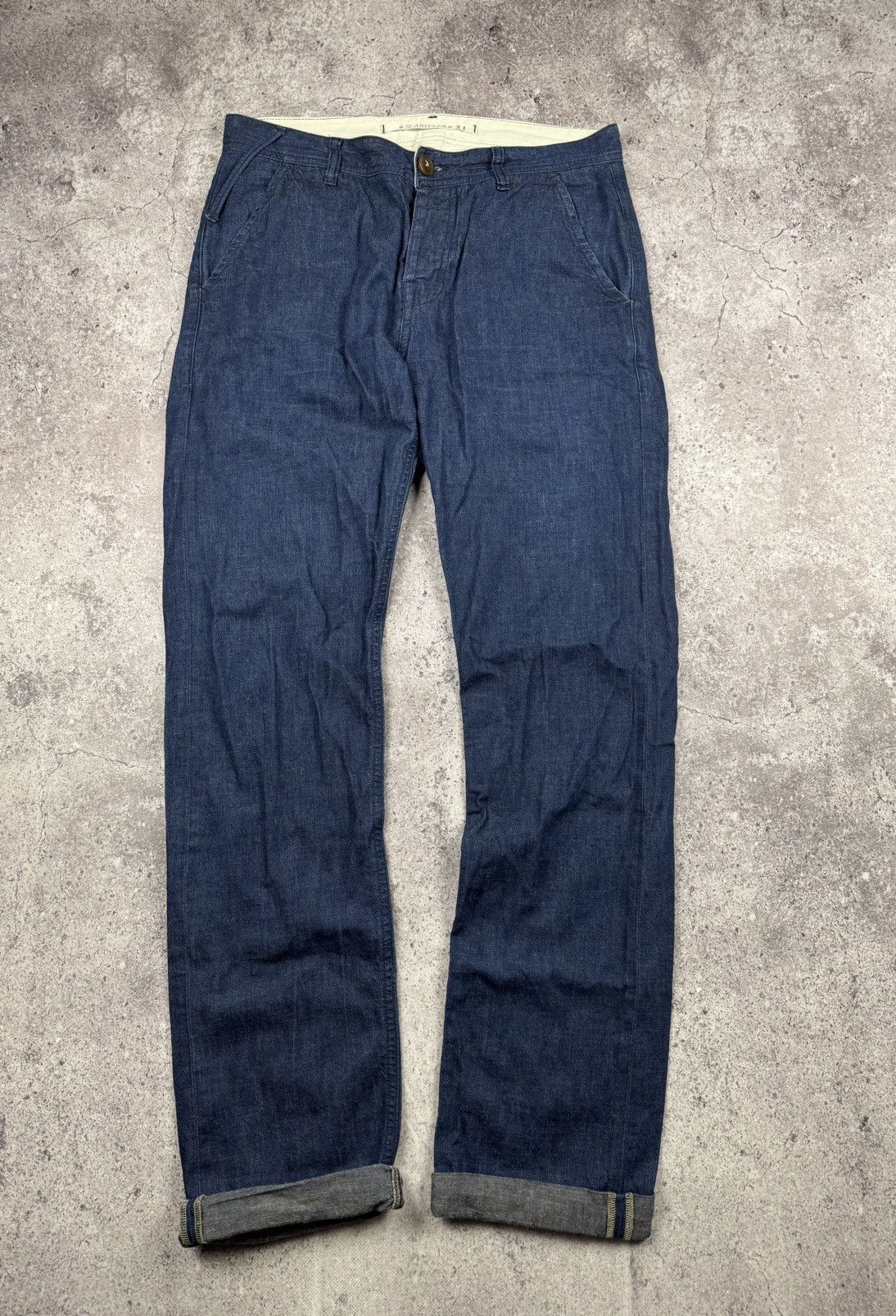 Scarti-Lab × Vintage Scarti-Lab denim Pants Made in italy Size 31 Rare❗️ Size US 31 - 1 Thumbnail