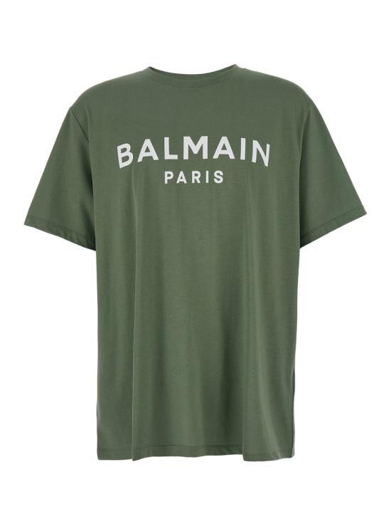 Balmain BALMAIN Men Tops EH1EG010BB73UMA Green Size US S / EU 44-46 / 1 - 1 Thumbnail