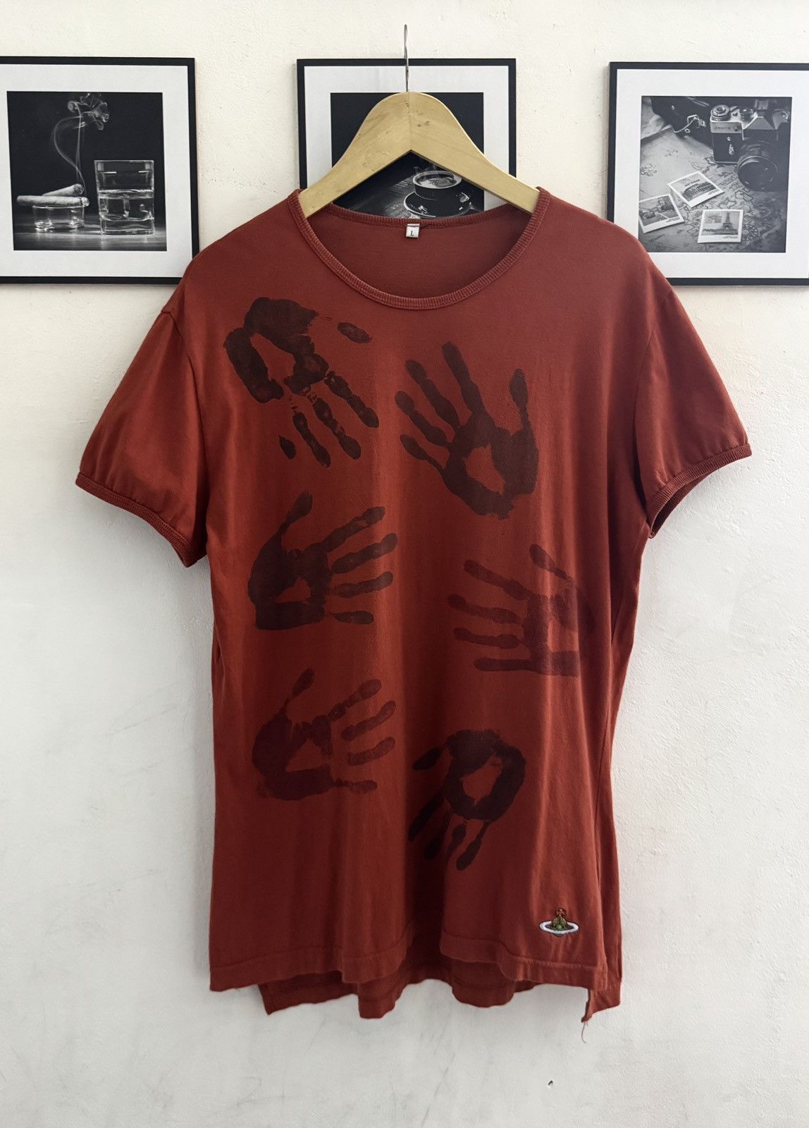 Vivienne Westwood Rare Vivienne Westwood Man Hand Printed Tee Size US L / EU 52-54 / 3 - 1 Thumbnail