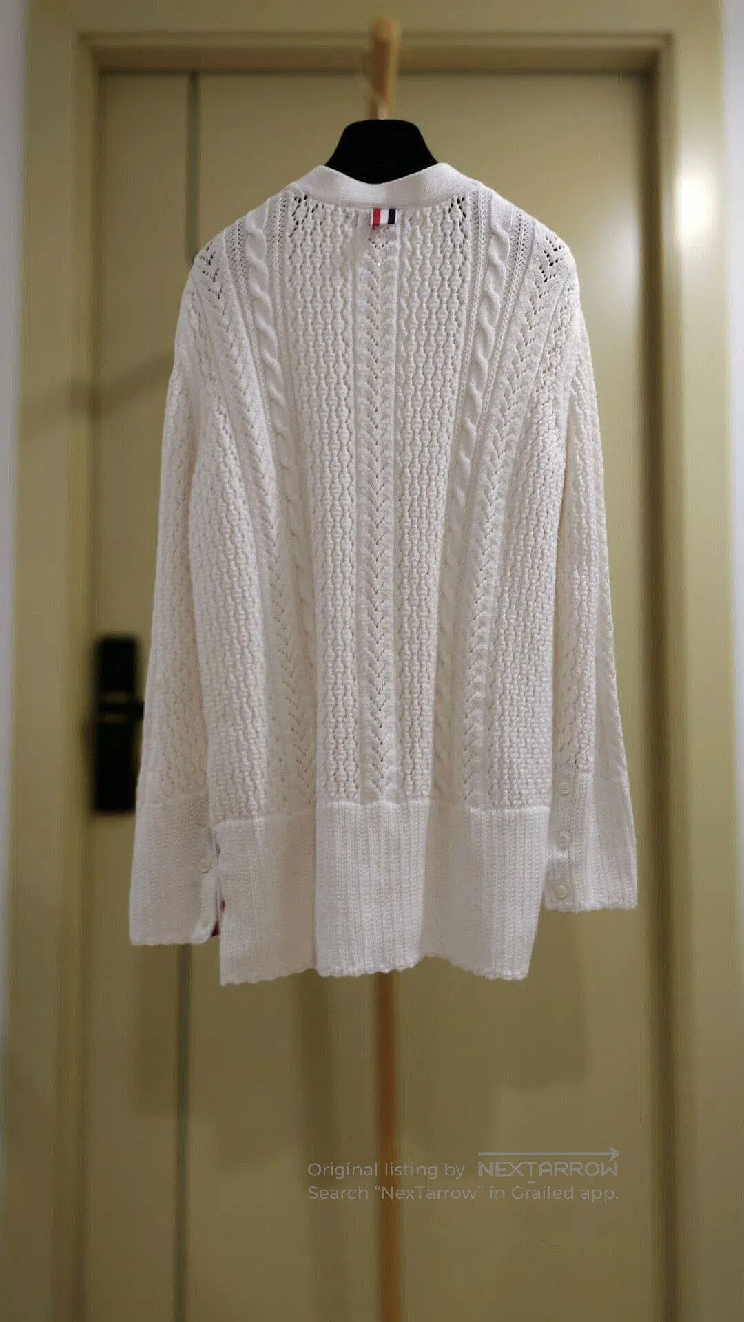 Thom Browne Thom Browne Women's Cardigan Sweater. Size M / US 6-8 / IT 42-44 - 2 Thumbnail