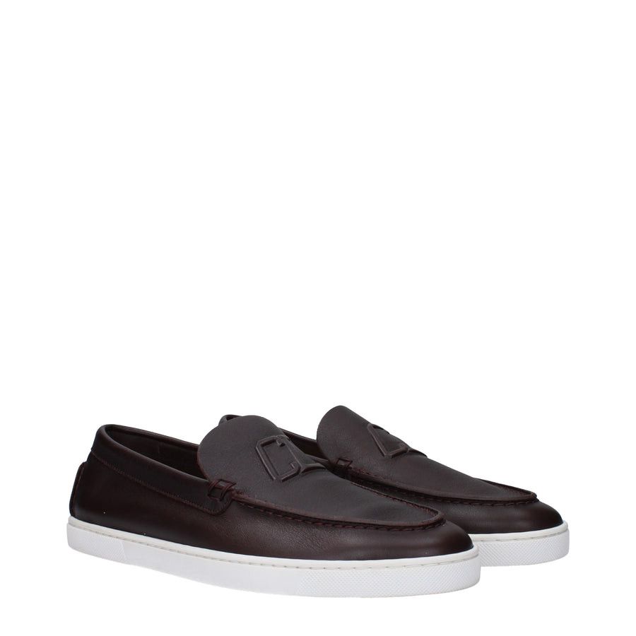Christian Louboutin Leather Slip-ons Size US 8 / EU 41 - 1 Thumbnail