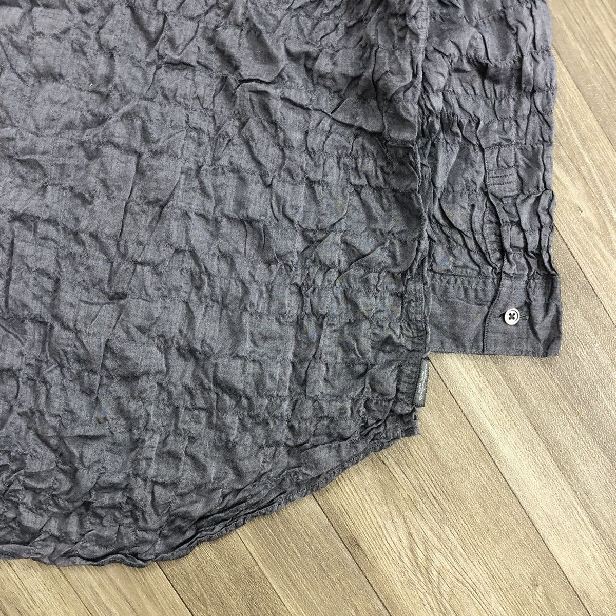 Designer × Issey Miyake × Mademoiselle Non Non Vintage Mademoiselle Non Non Designer Blouse Button Up Size M / US 6-8 / IT 42-44 - 9 Thumbnail