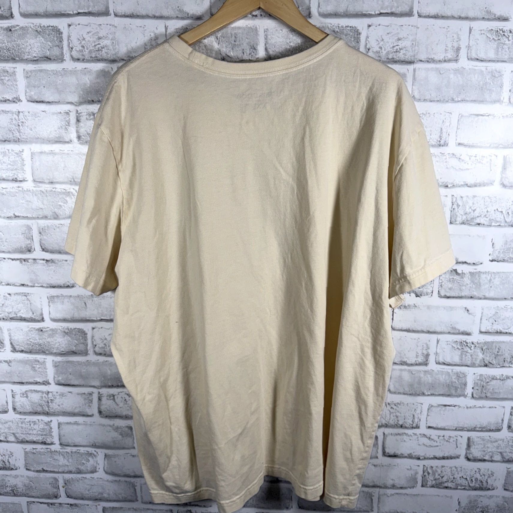 Life is Good Life is Good Crusher T-Shirt Mens XXL Beige Size US XXL / EU 58 / 5 - 4 Thumbnail