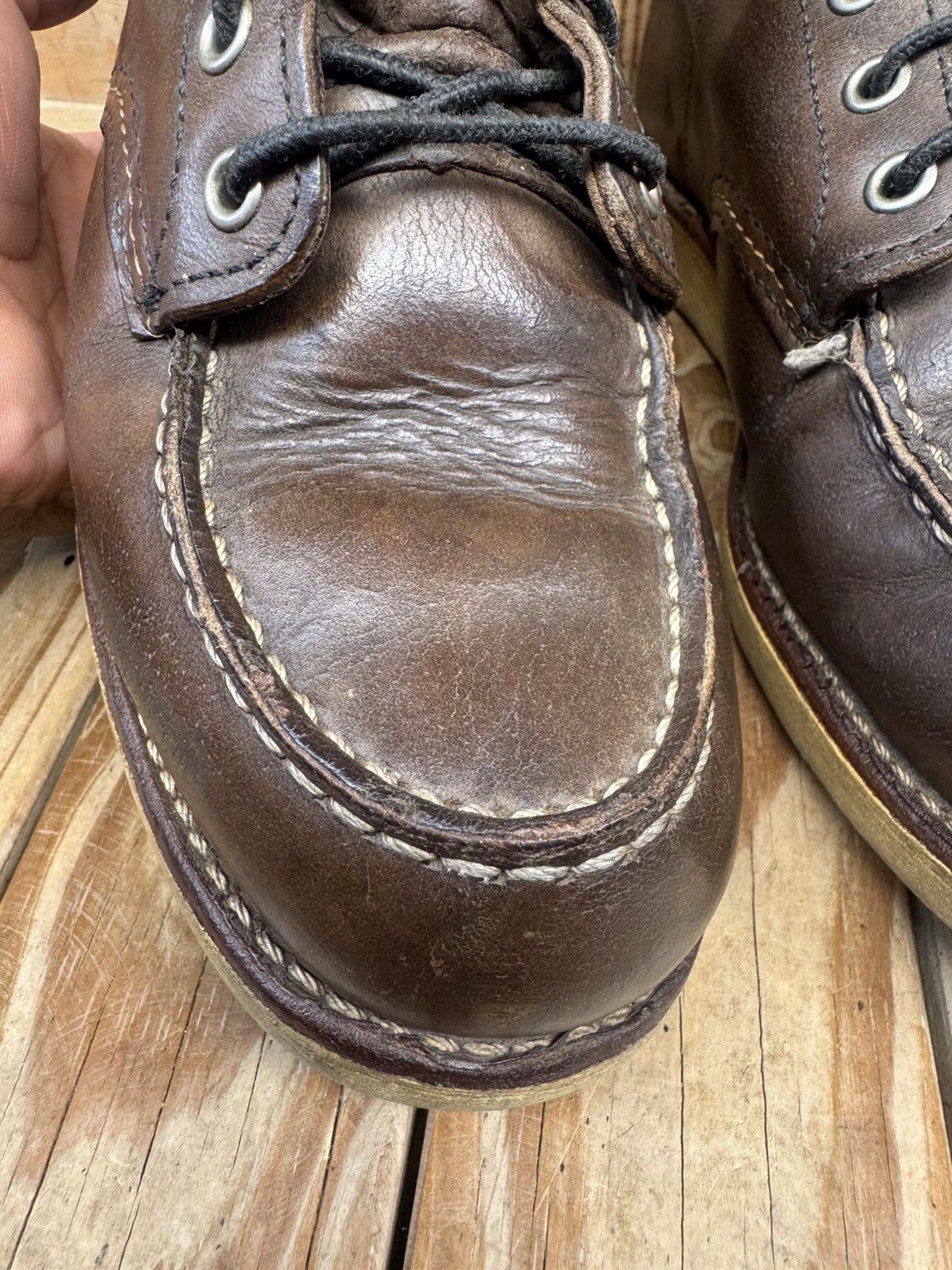 Red Wing Red Wing 8890 Moc Toe Brown Boots US 8 D |UK 7 | EUR 41 Size US 8 / EU 41 - 5 Thumbnail
