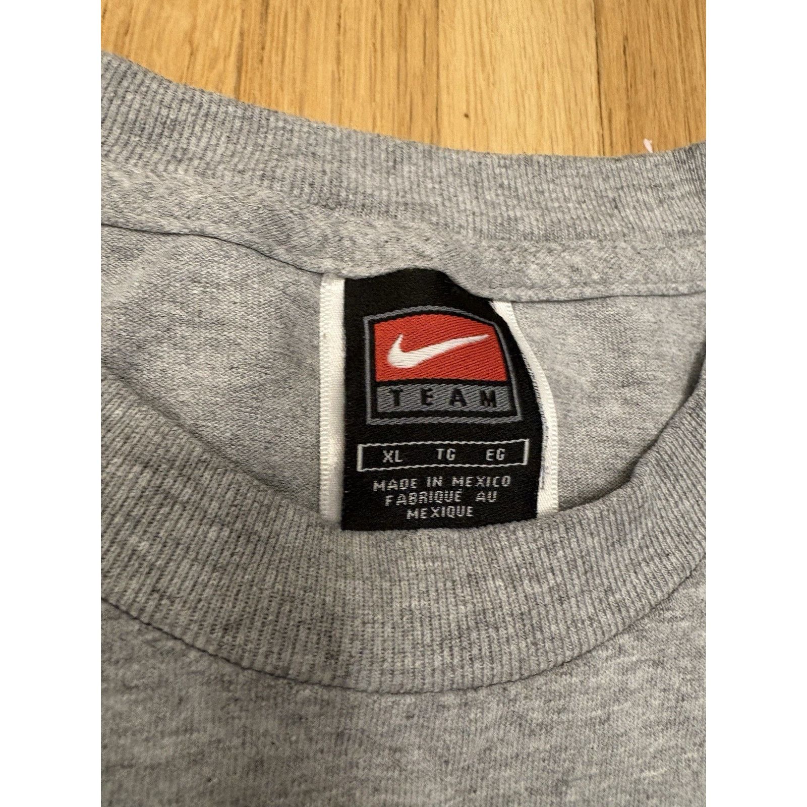 Nike Kansas State Wildcat Football T Shirt Gray XL Vintage Nike Size US XL / EU 56 / 4 - 3 Thumbnail