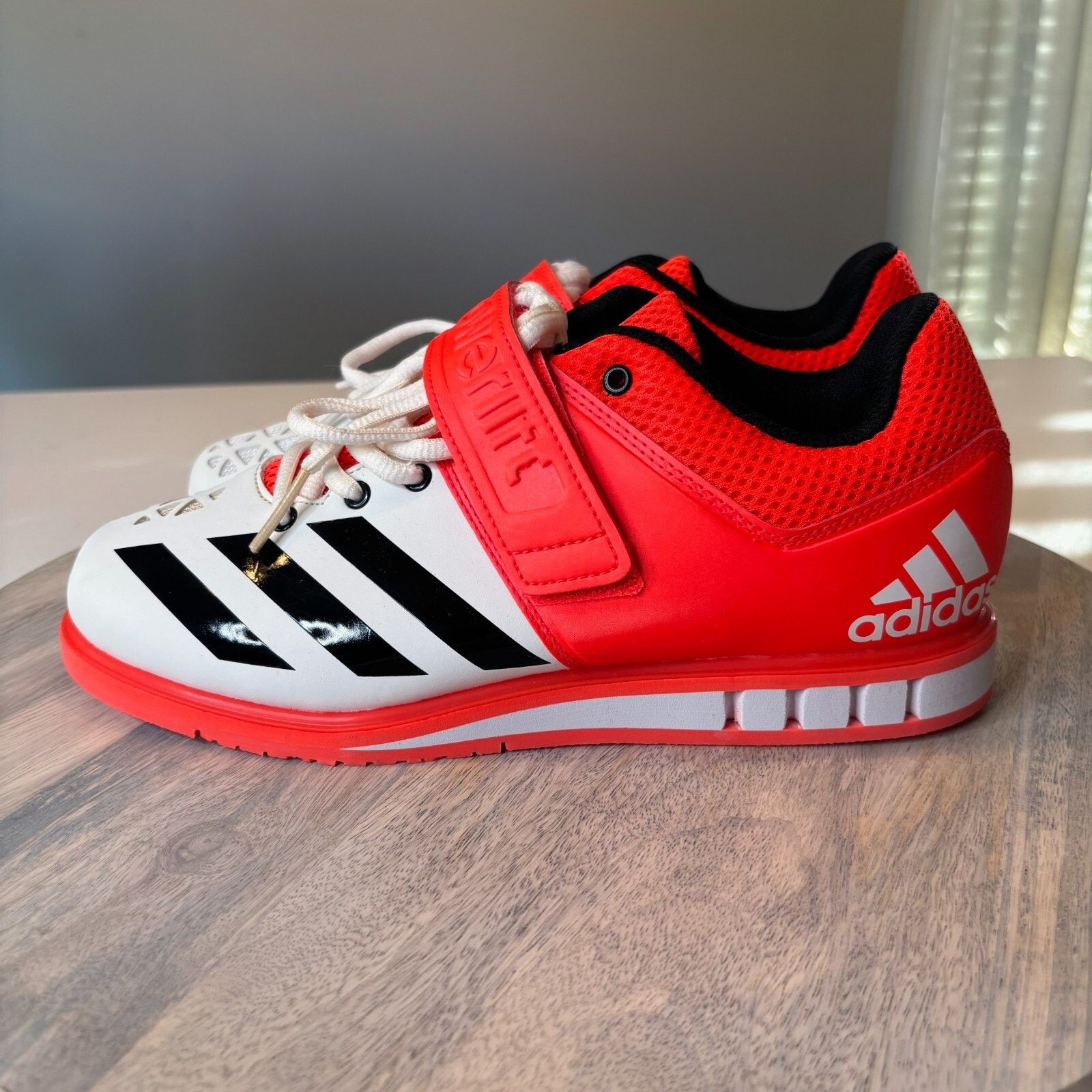 Adidas Adidas Powerlift 3 Neon Orange Men’s Shoes Trainers Size 7 Size US 7 / EU 40 - 3 Thumbnail