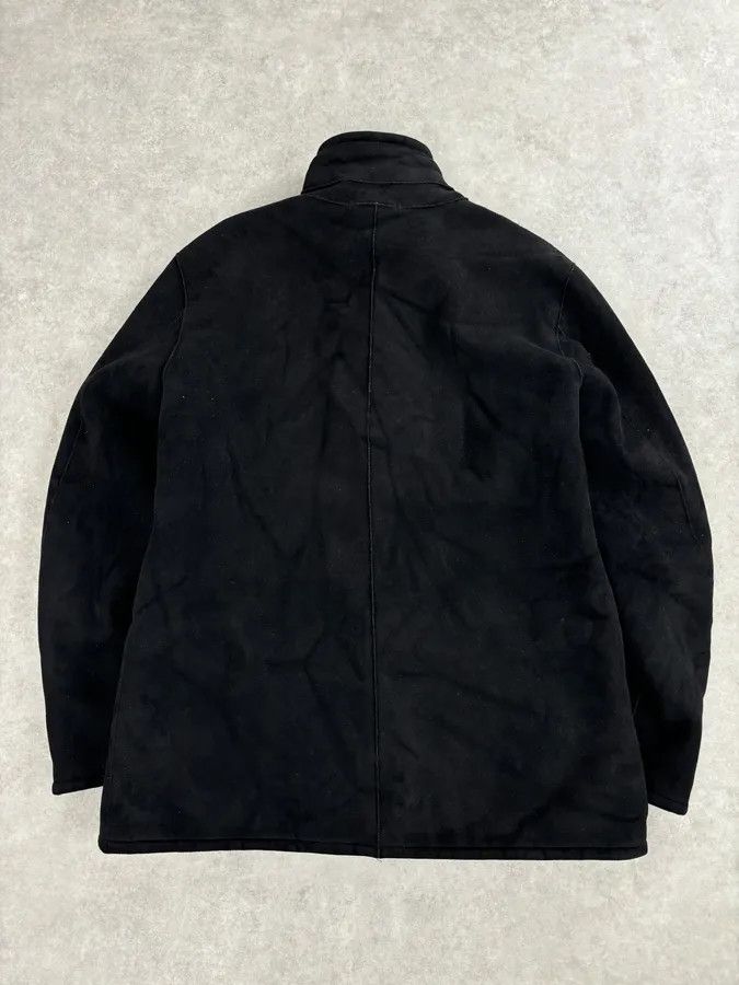Armani Collezioni 2000s Armani Collezioni Black Faux Fur Coat Size US M / EU 48-50 / 2 - 5 Thumbnail